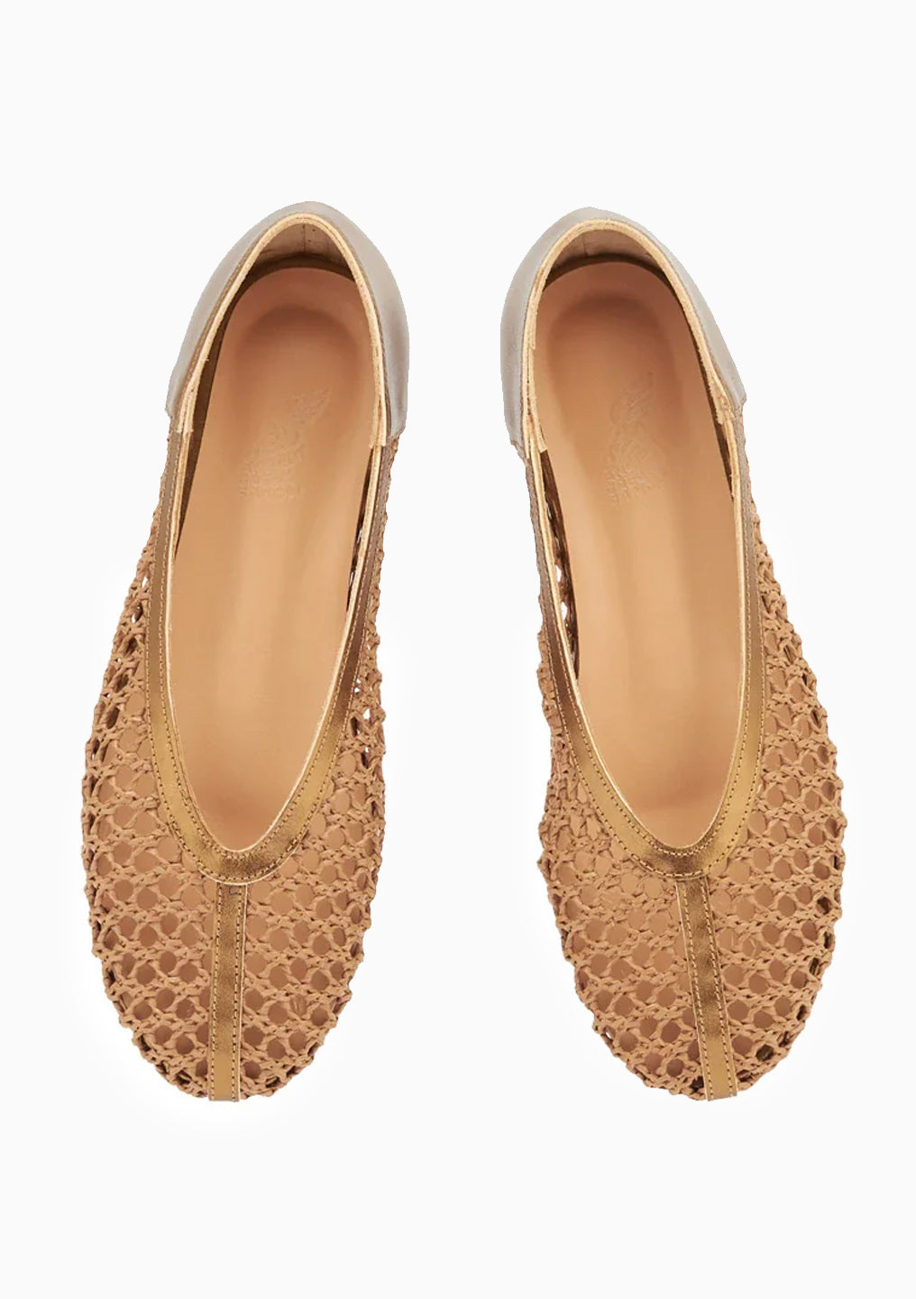 Aeropi Ballet Flat | Bronze