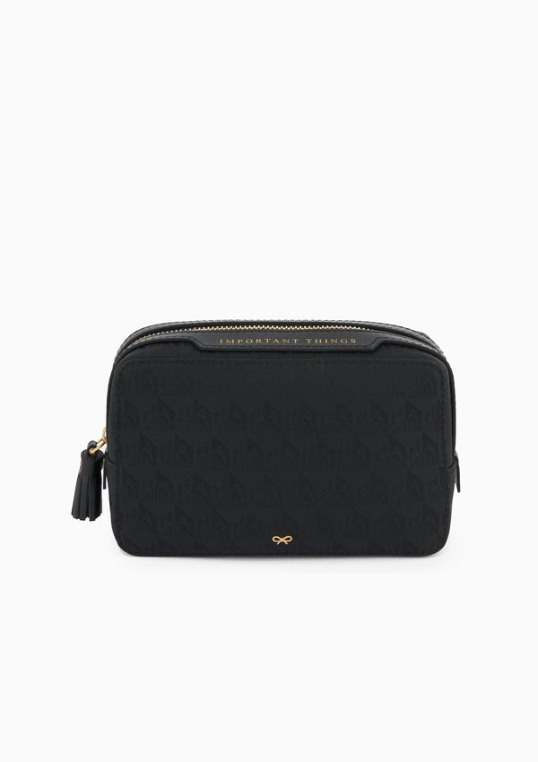 Jacquard Important Things Pouch | Black