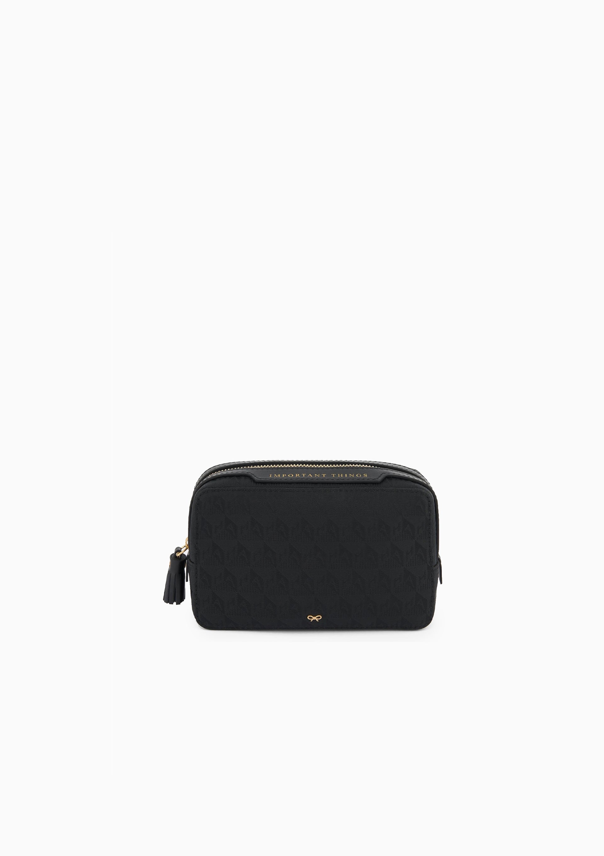 Anya Hindmarch | Important Things Pouch Logo Nylon | Black