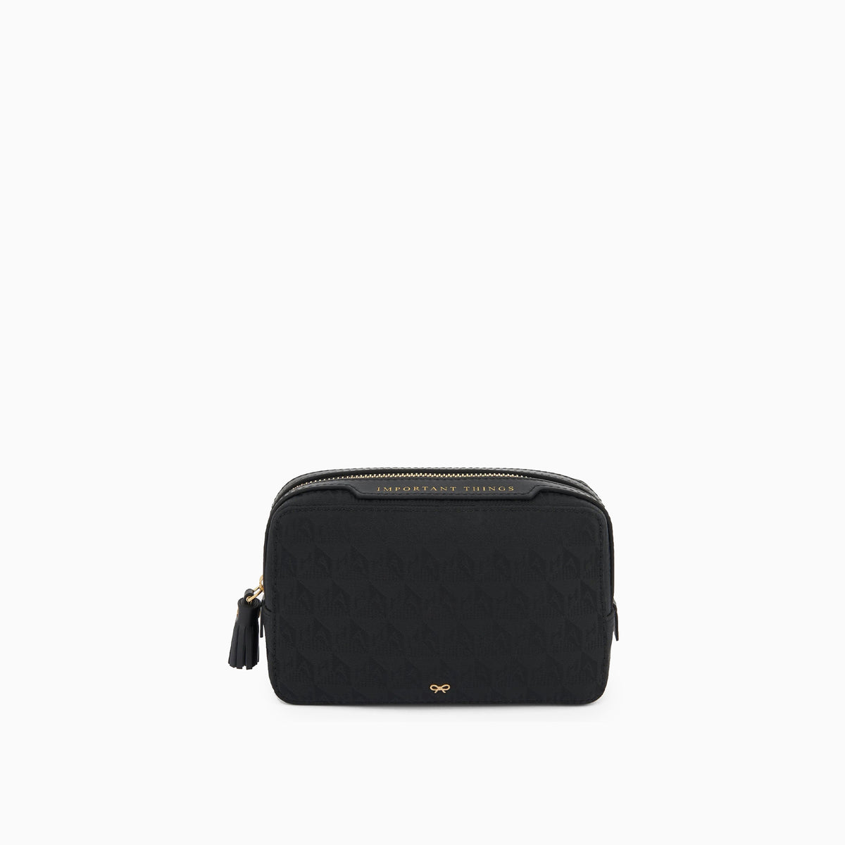 Anya Hindmarch | Important Things Pouch Logo Nylon | Black