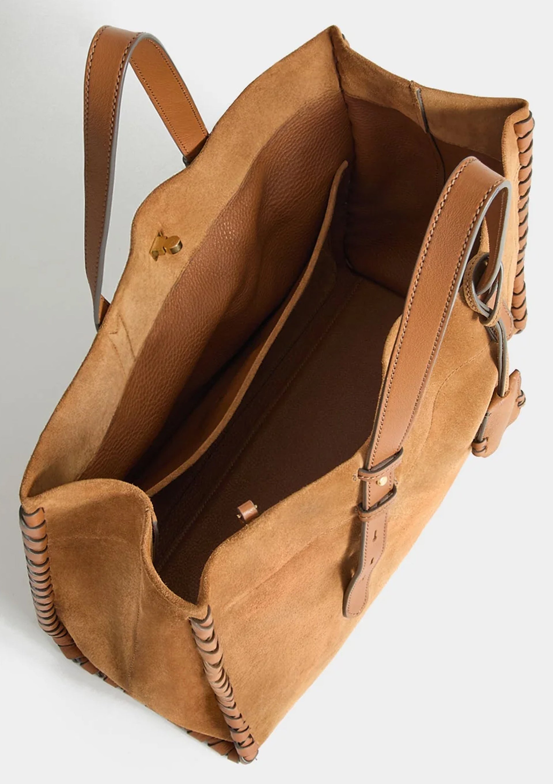 Mortimer Whipstitch Tote | Pecan