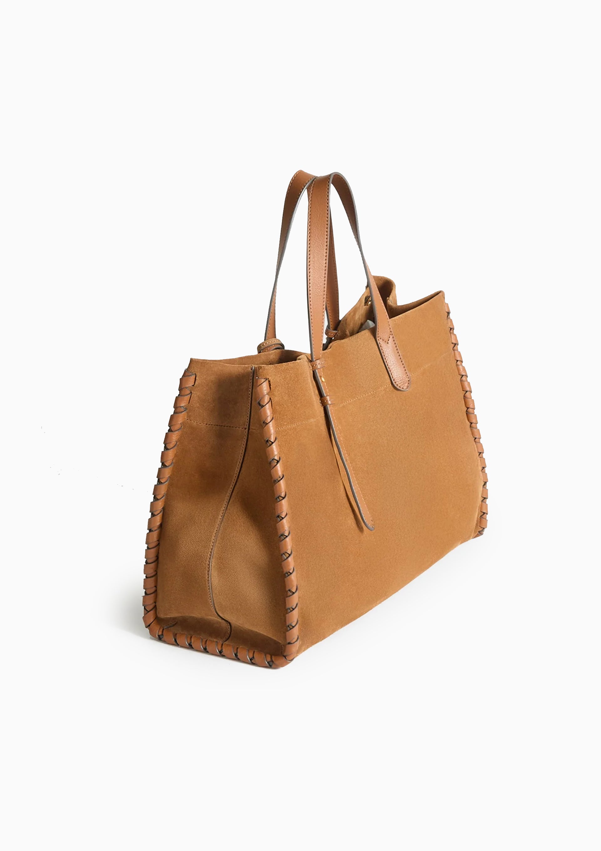 Mortimer Whipstitch Tote | Pecan