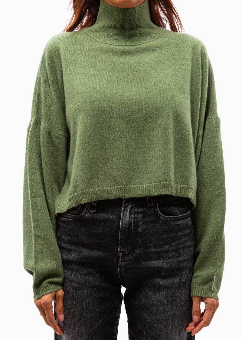 Boxy Sweater | Moss