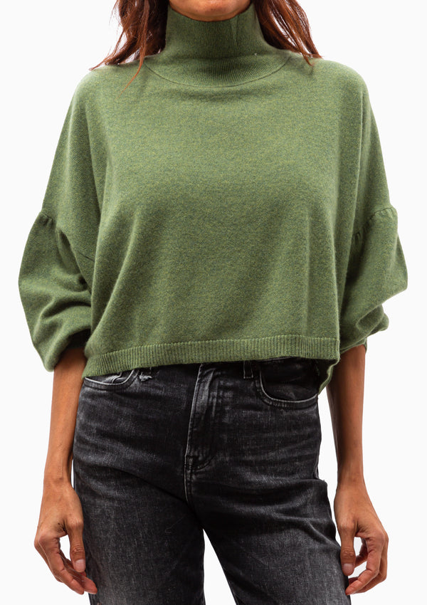 Boxy Sweater | Moss