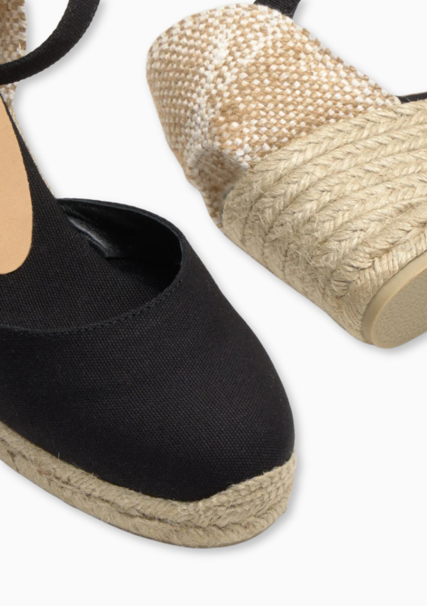 Carol Canvas Wedge 3" | Negro
