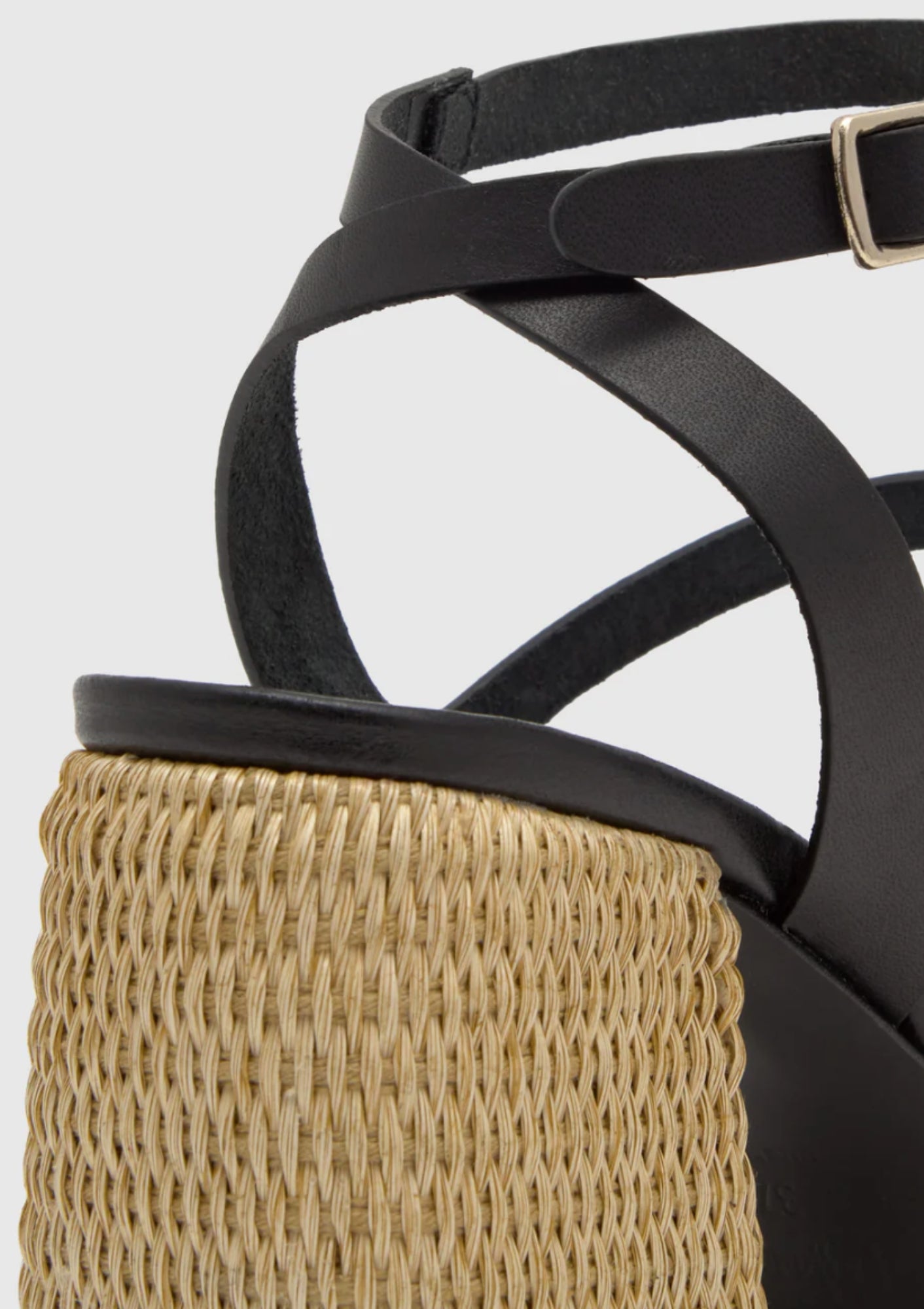 Victoria Heel Sandal | Negro