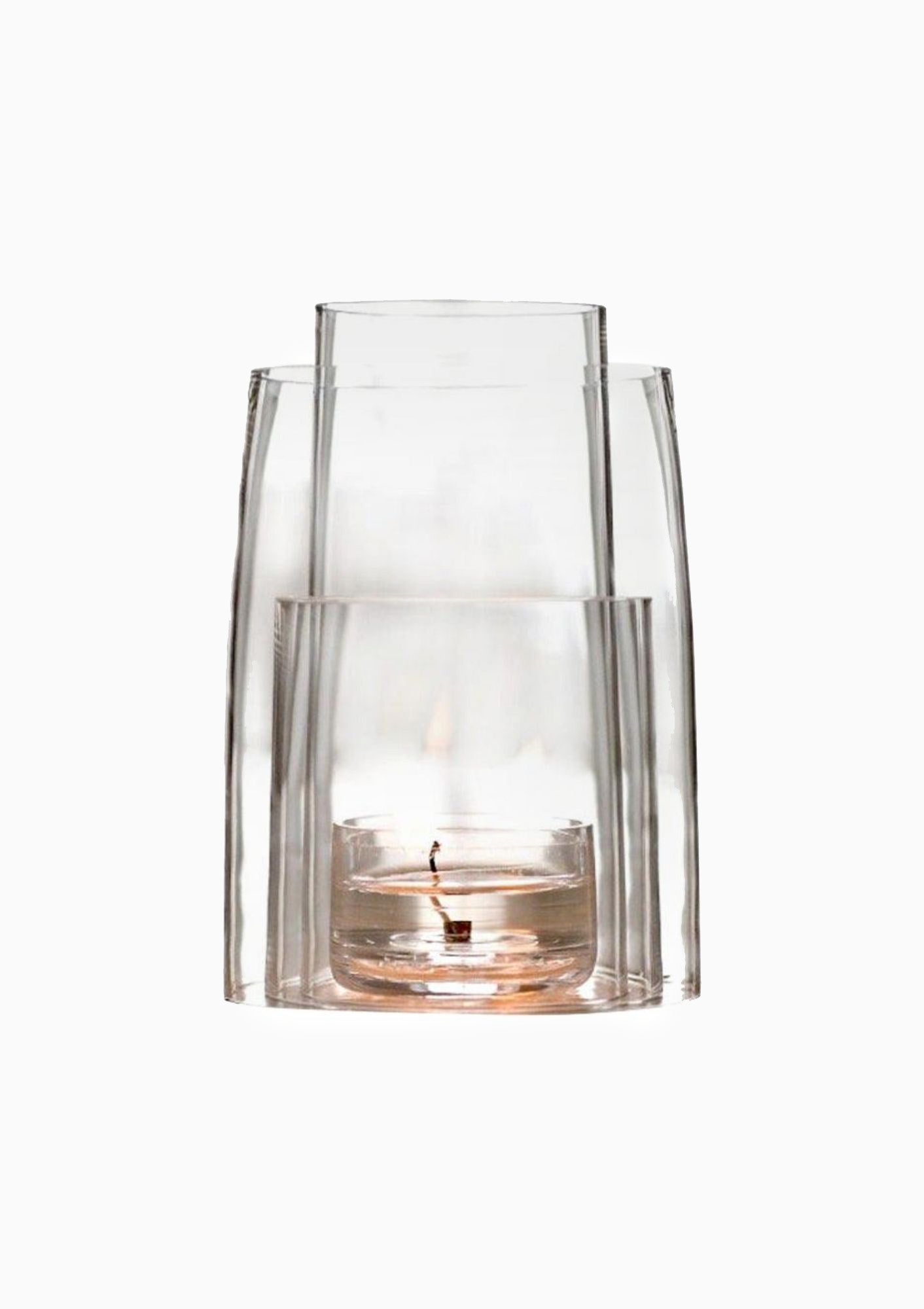 Crystal Tea Light Hurricane