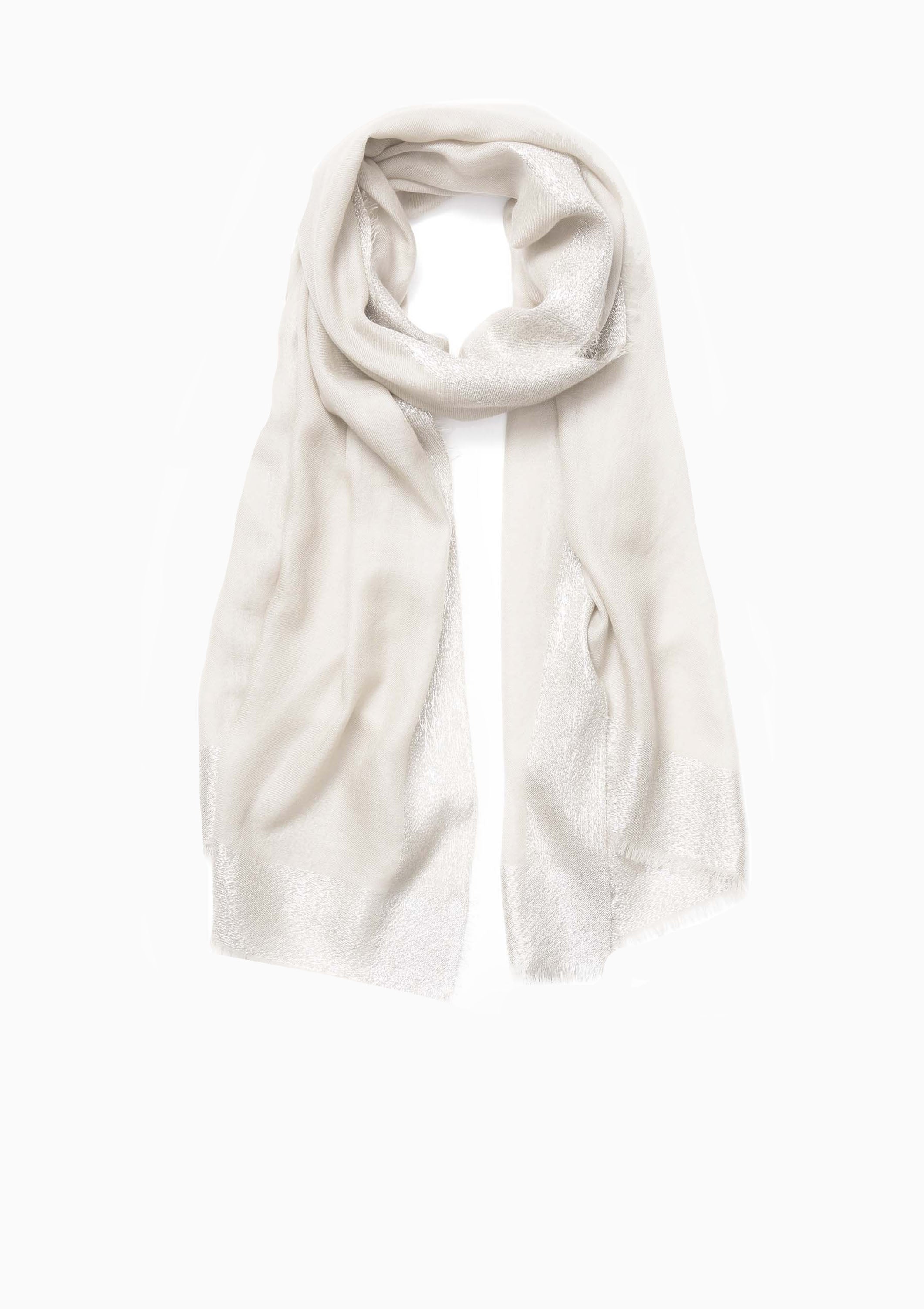 The Argent Wrap | Cream