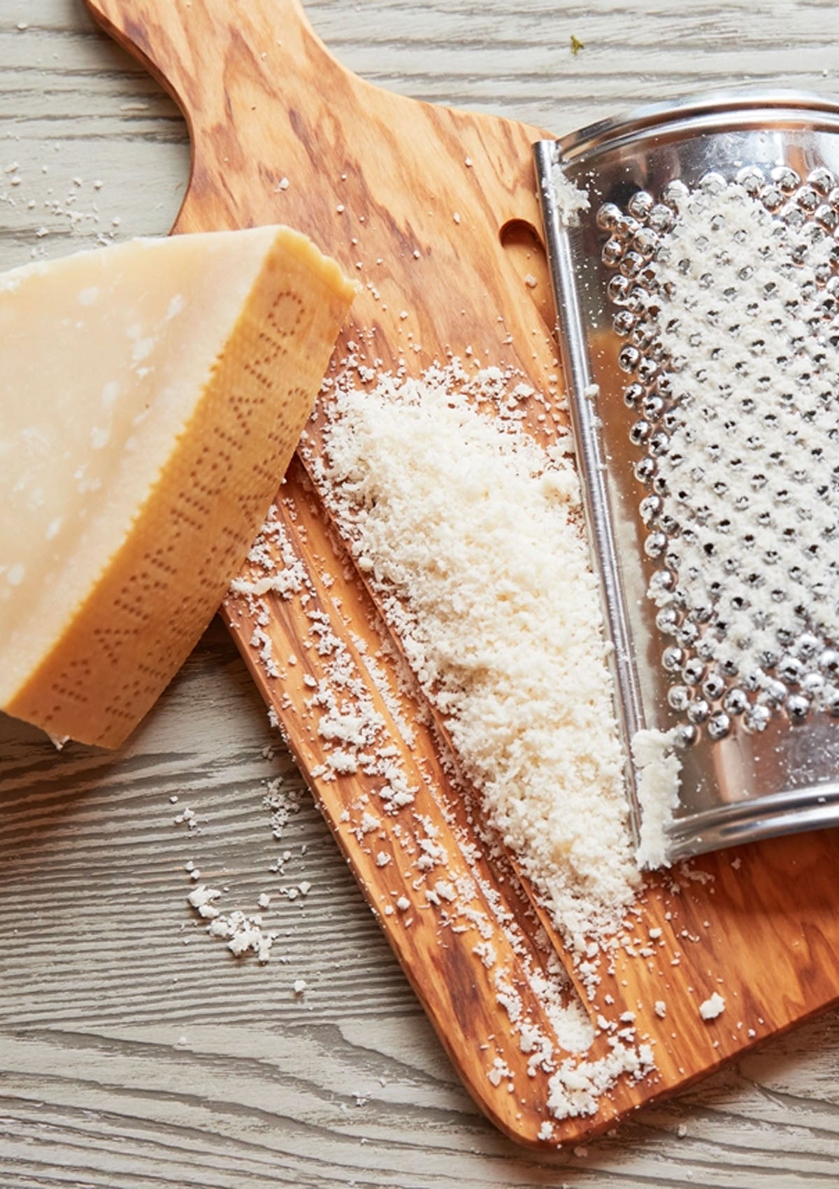 Italian Olivewood Flat Cheese Grater
