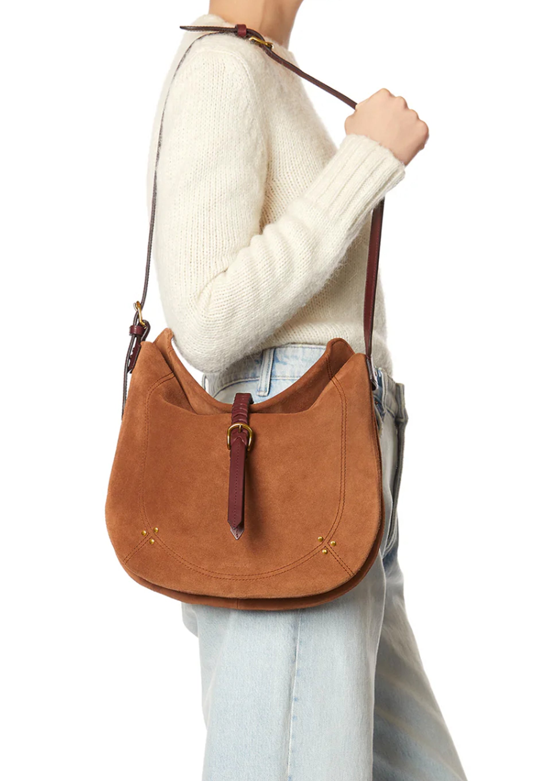 Luis | Split Suede Caramel