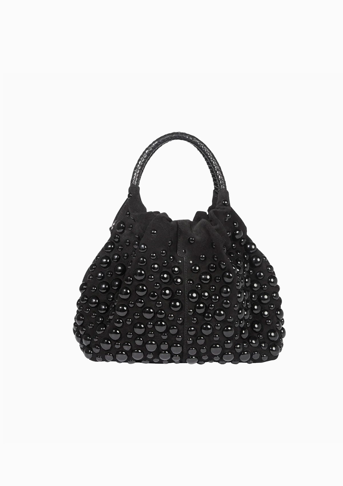 Gordi M Rivets | Split Suede Noir/Noir