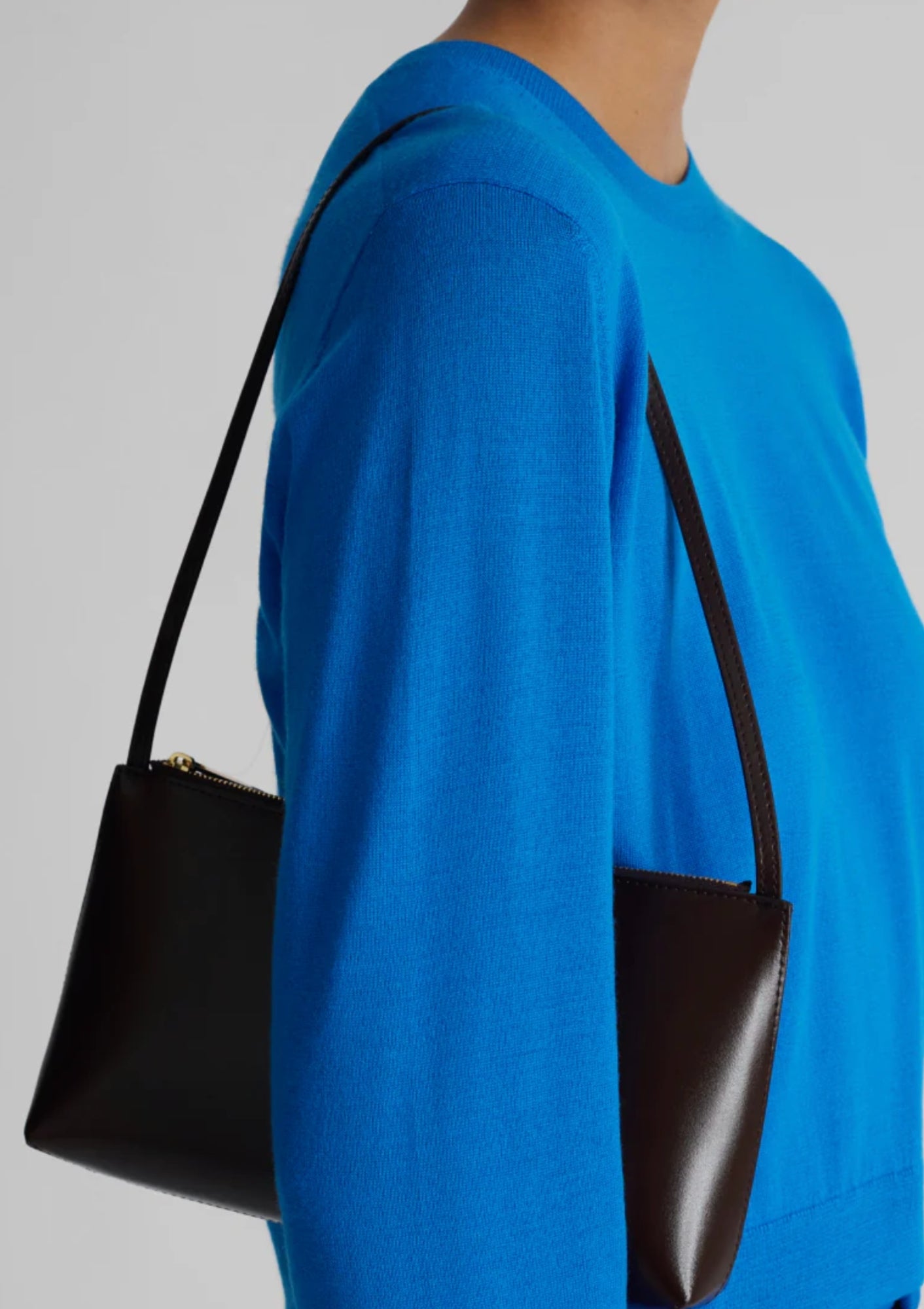 Gaia Shoulder Bag | Chocolate/Warm Grey