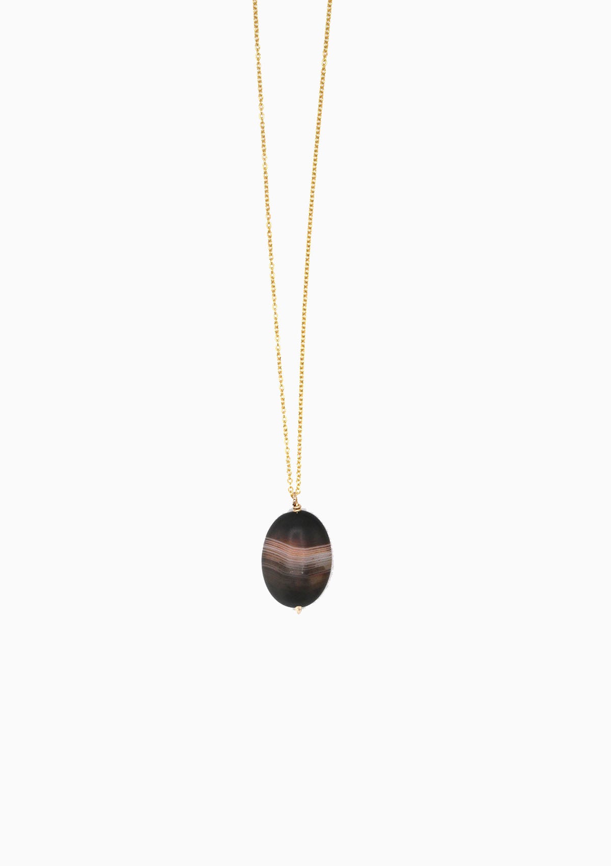 Agate Drop 28" Necklace