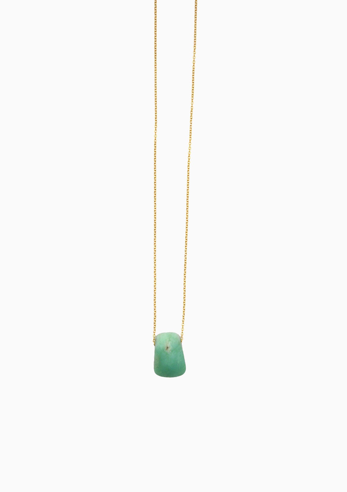 Chrysoprase Chain 28" Necklace
