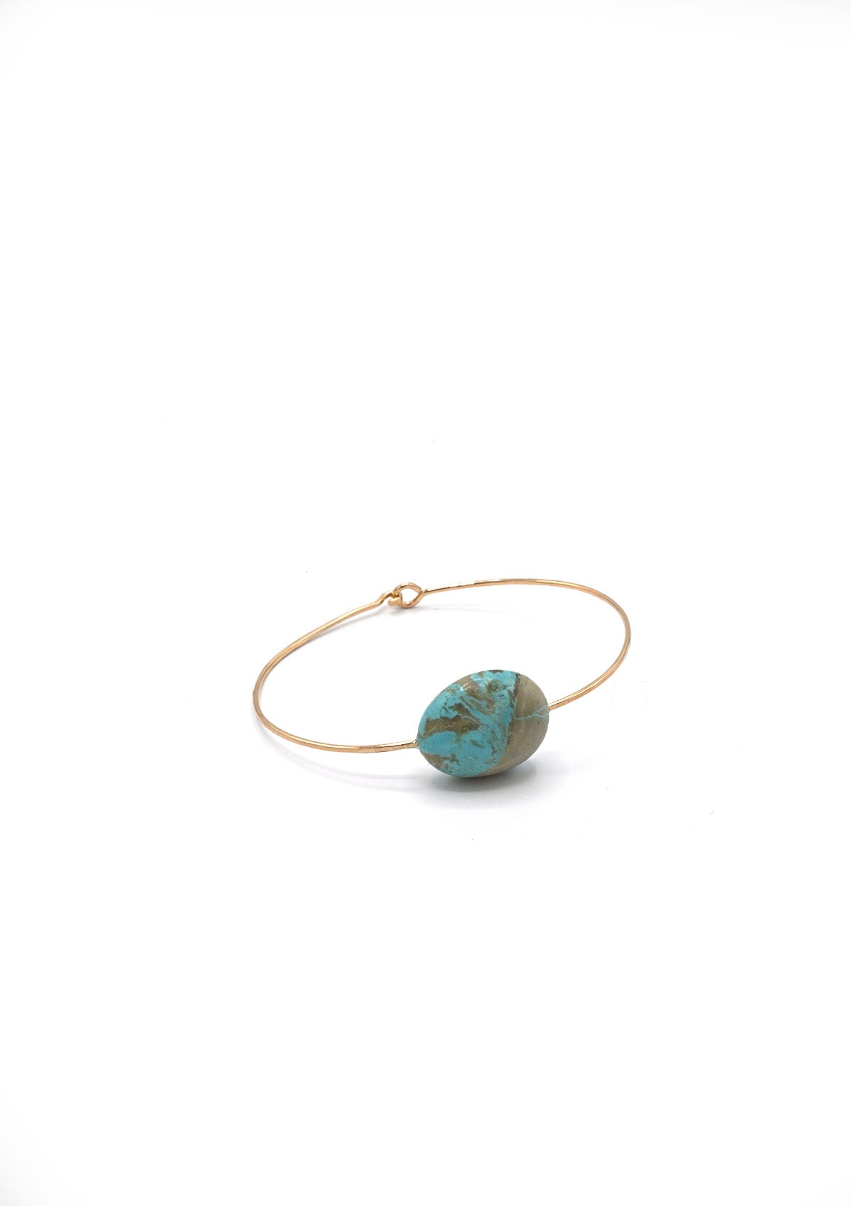 Turquoise cuff by Mary MacGill available at Diani.