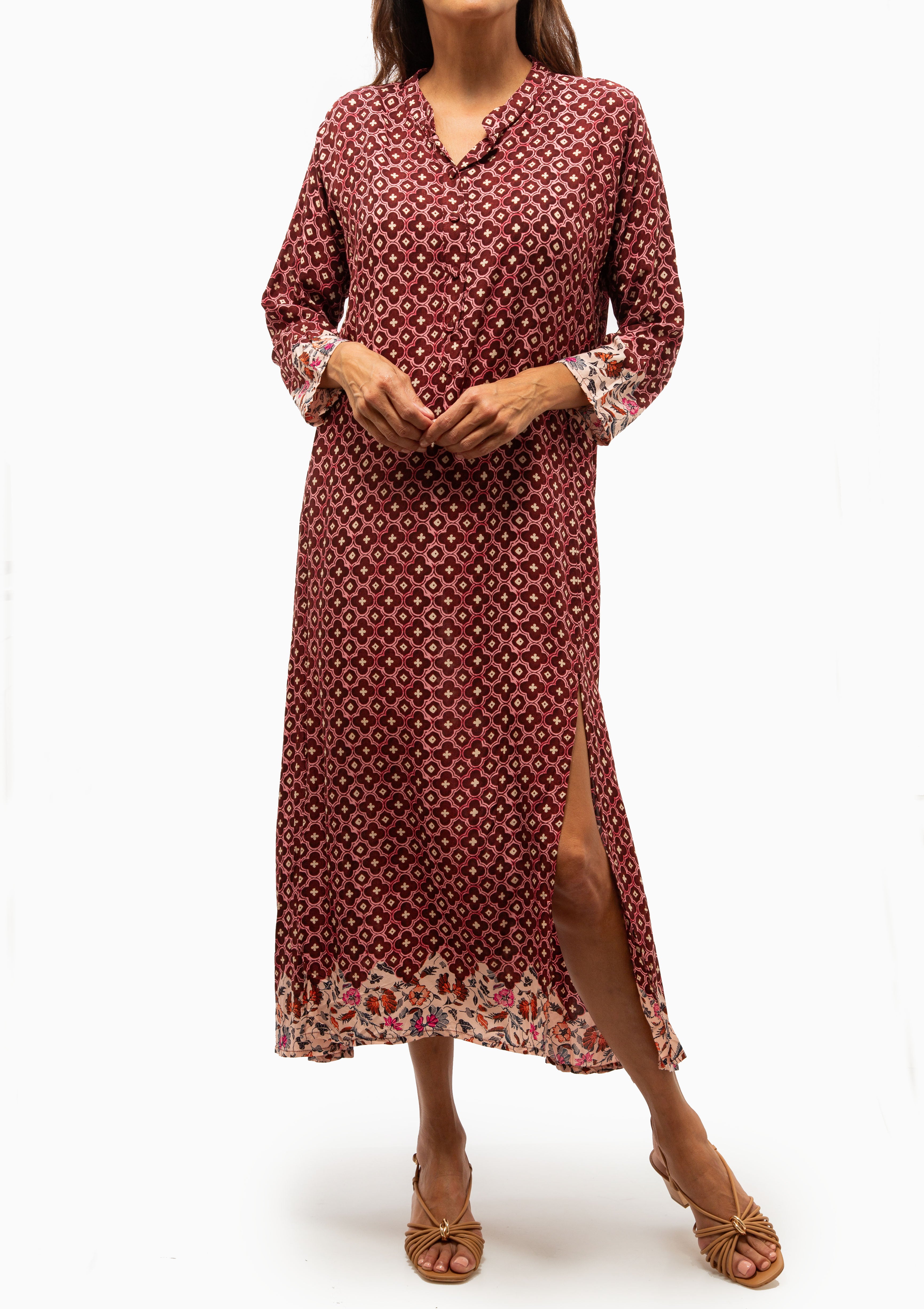 Isobel Dress | Mosaic Spice