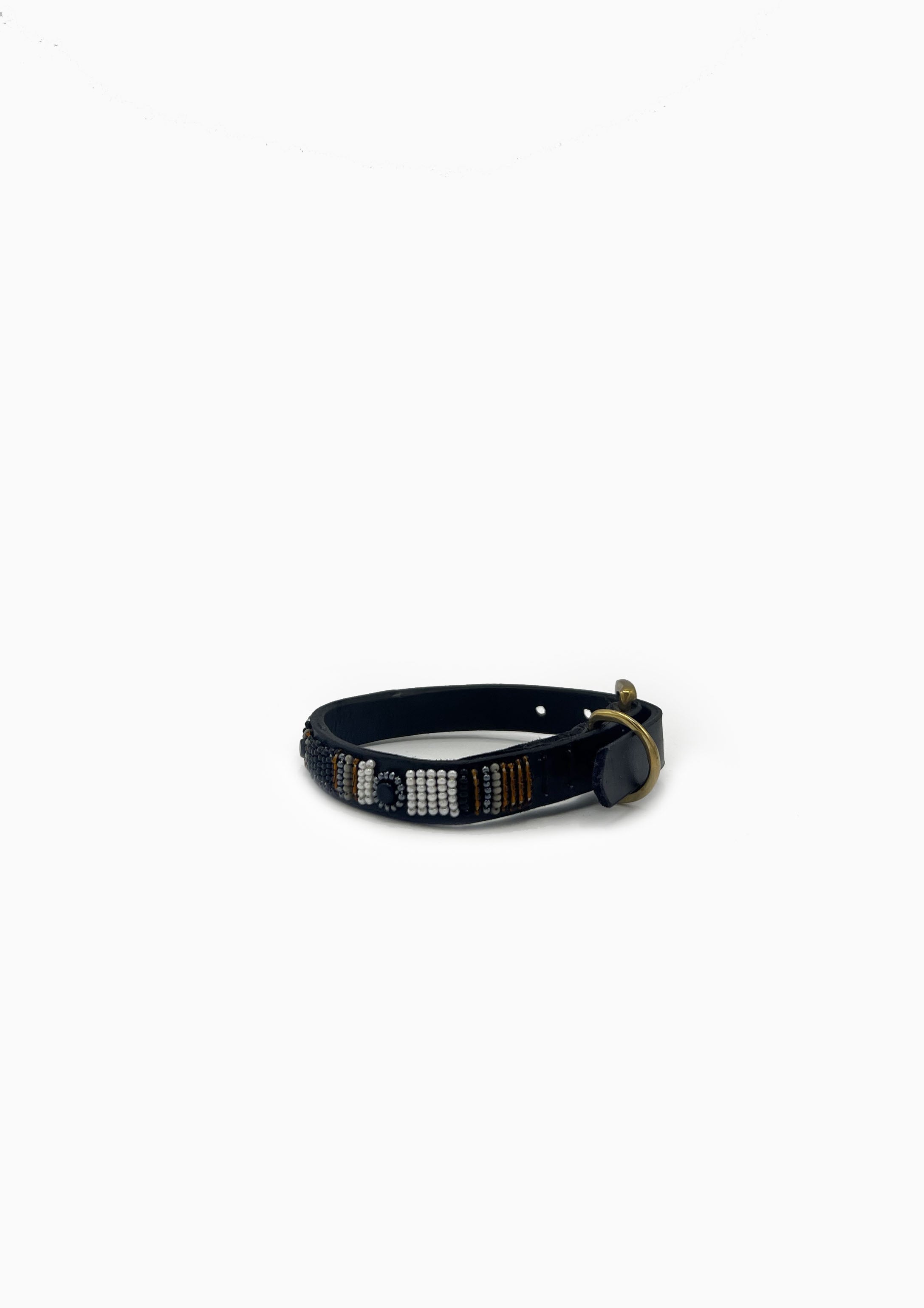 Oryx Beaded Dog Collar | 10" Narrow