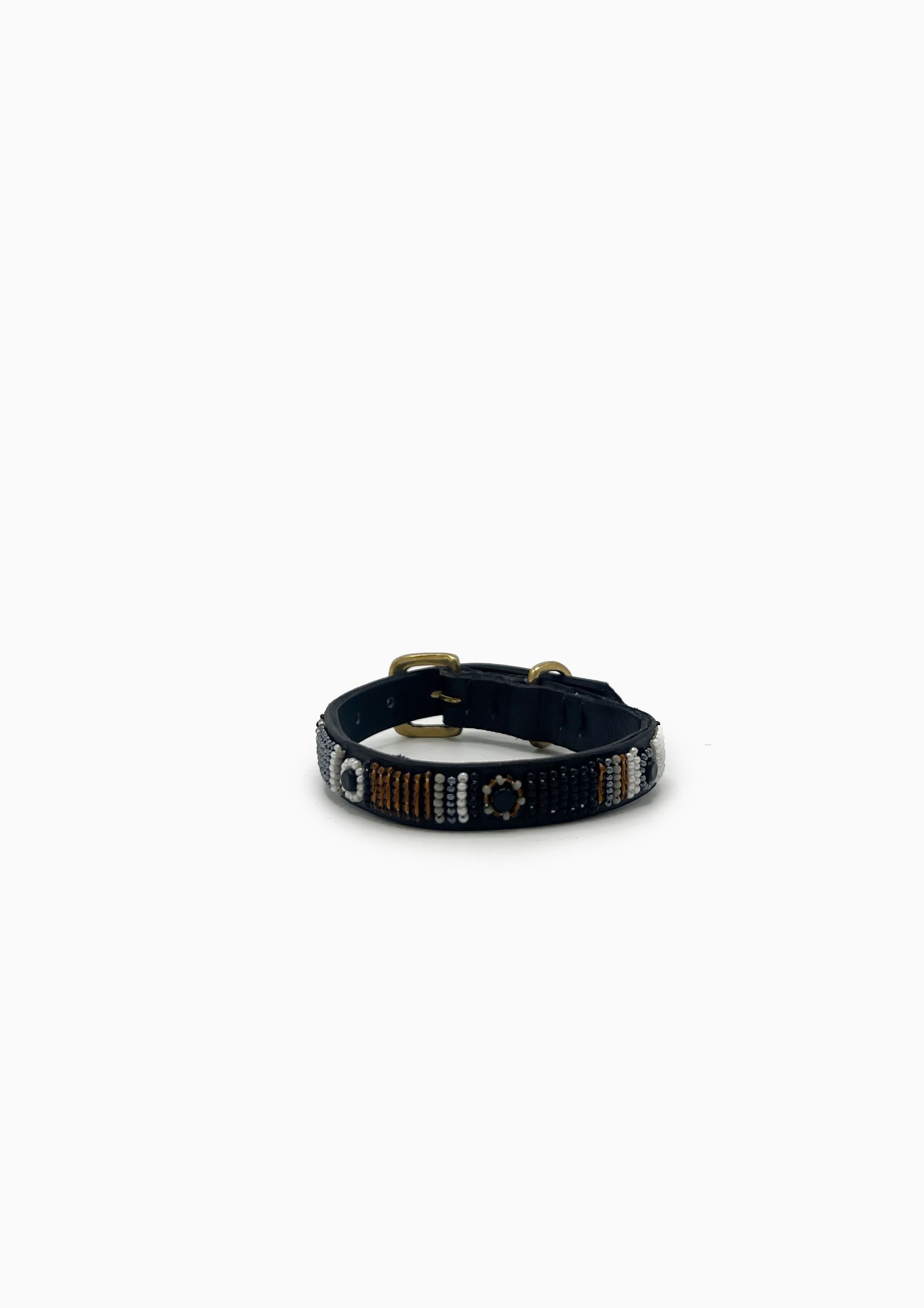 Oryx Beaded Dog Collar | 10" Narrow