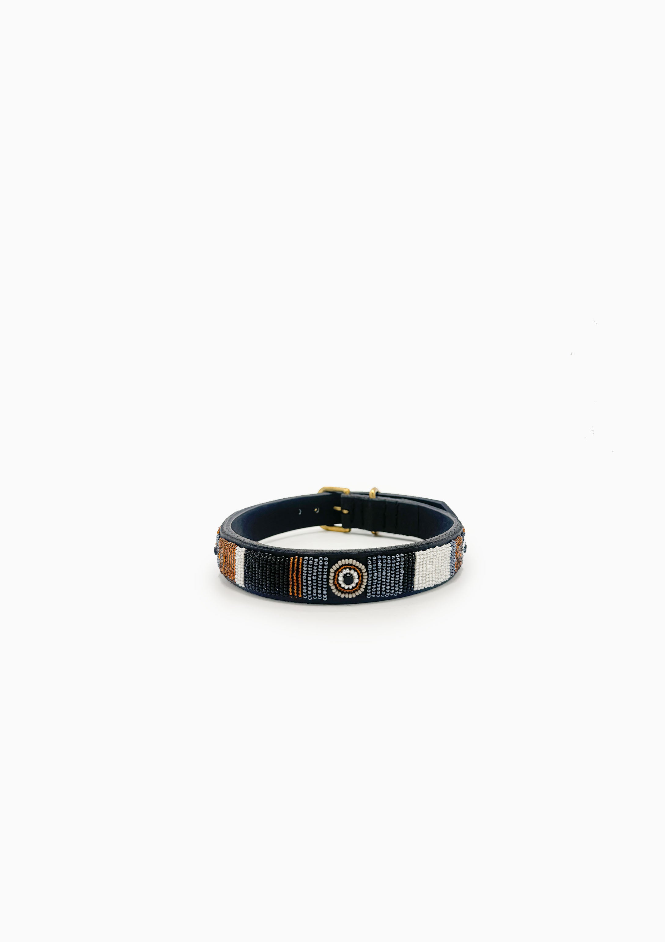Oryx Beaded Dog Collar | 18" Wide