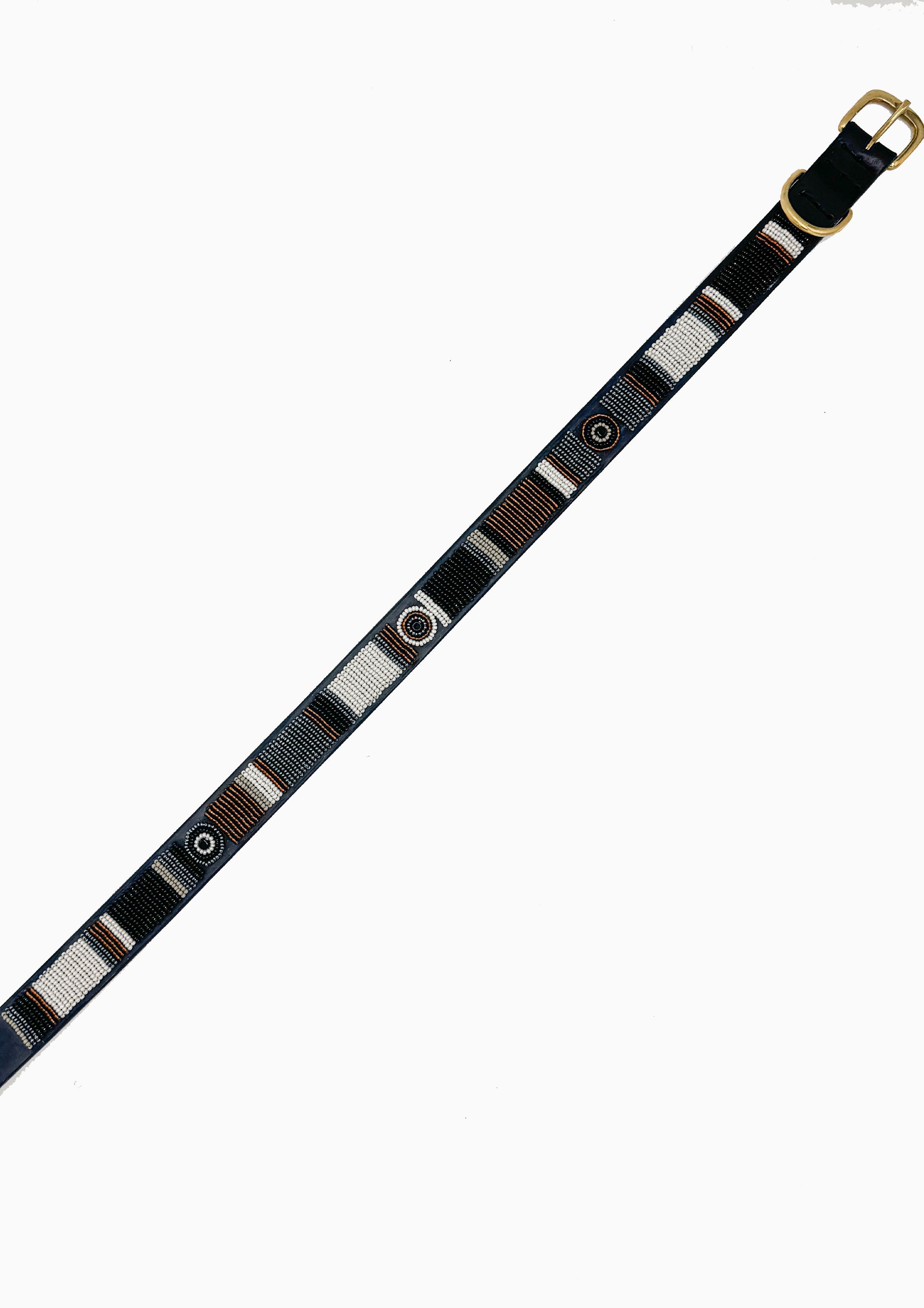 Oryx Beaded Dog Collar | 24" Wide