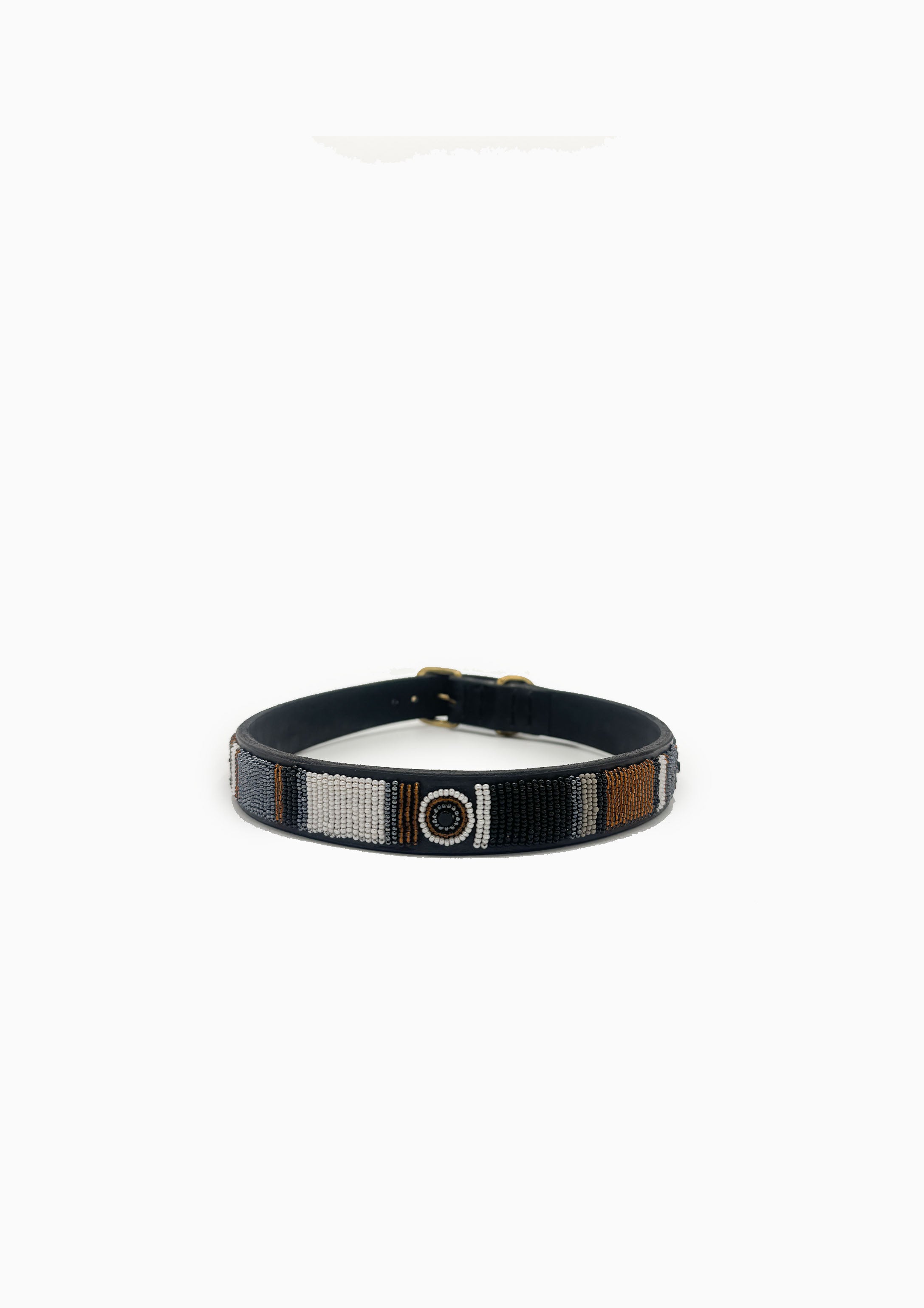 Oryx Beaded Dog Collar | 24" Wide
