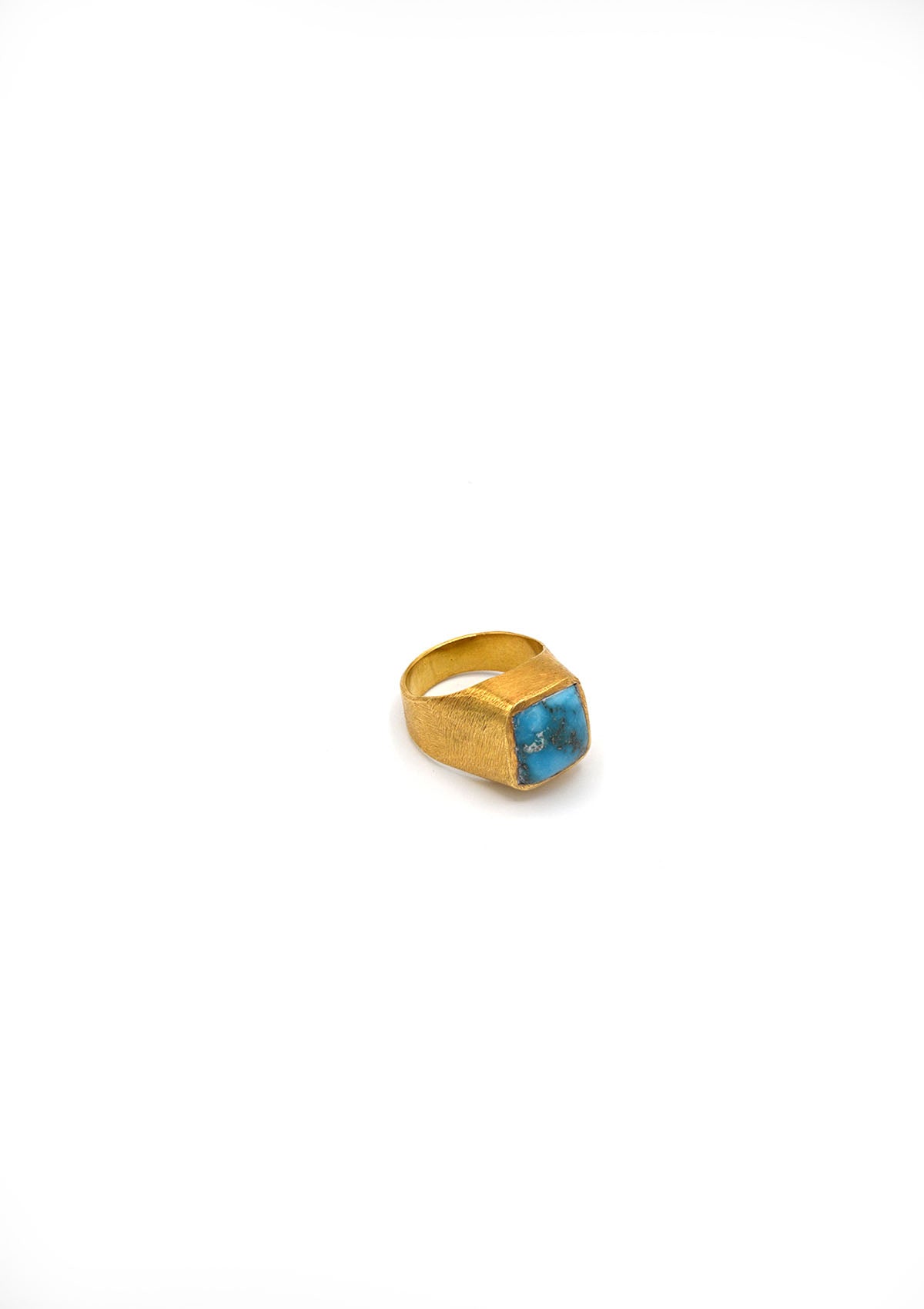 Pippa Small 18kt Gold Vermeil Afghanistan Burhan Ring. Available at Diani.