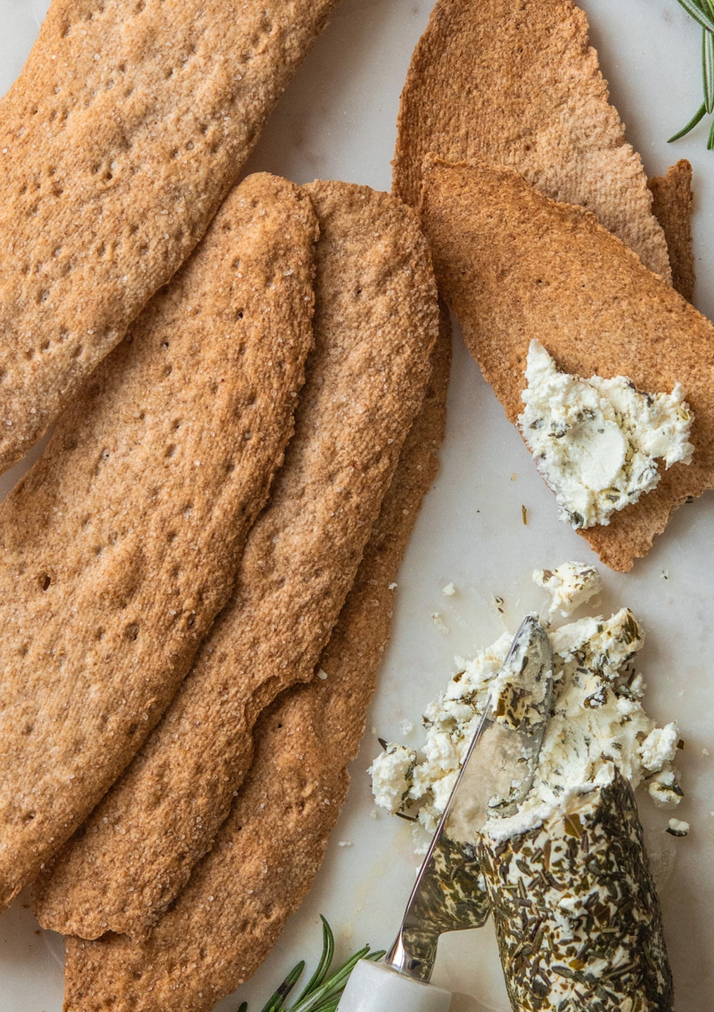 Salted Olive Oil Flatbreads