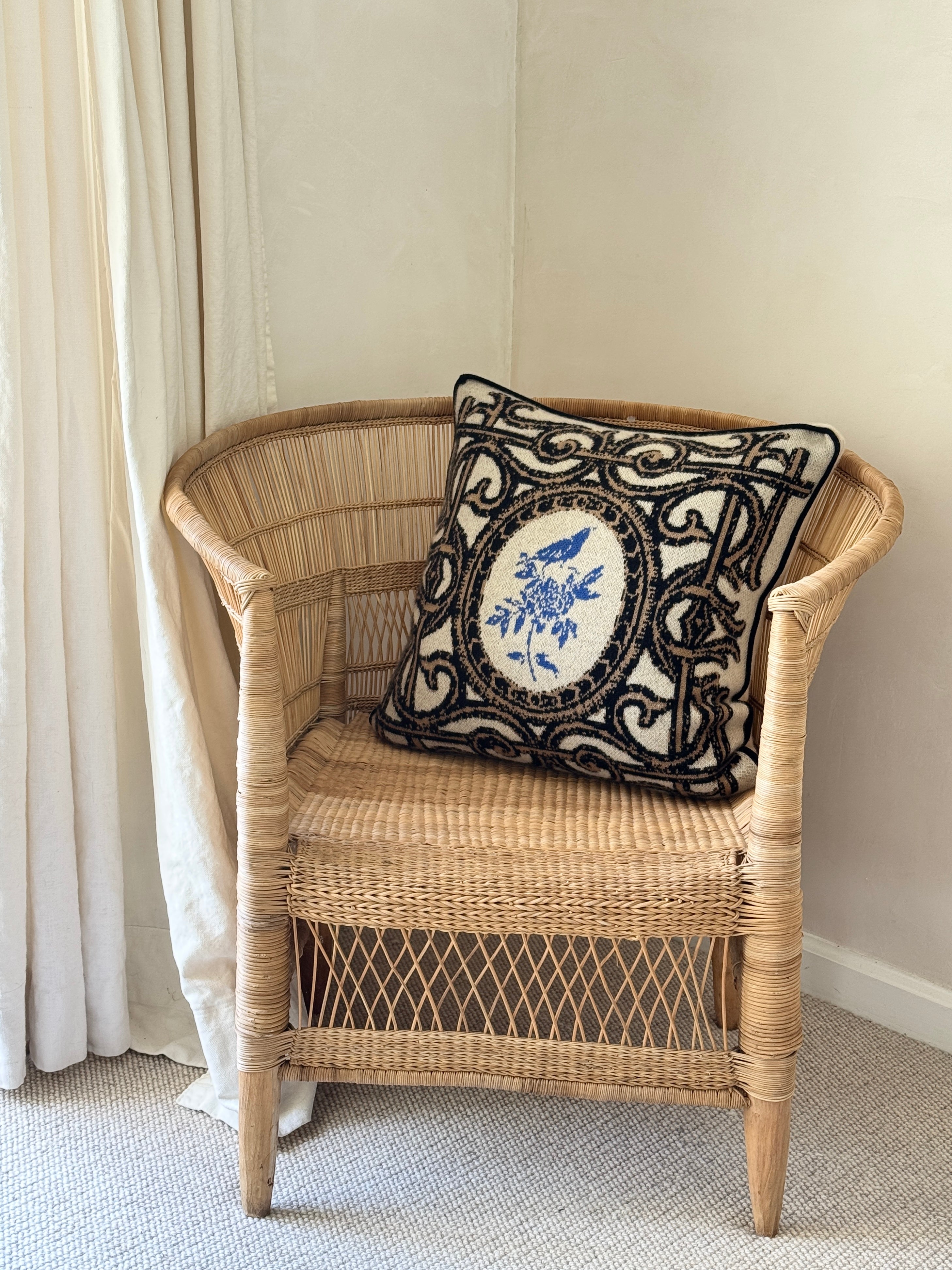 Saved New York Lukas the Illustrator Pillow available at Diani.