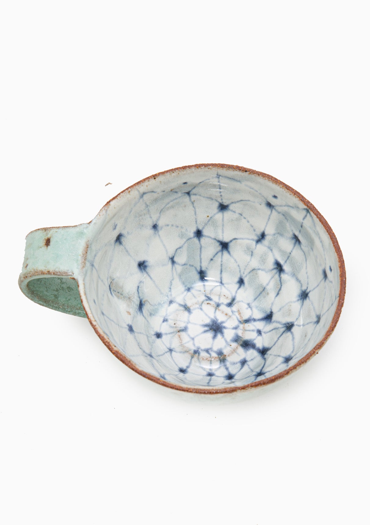 Cappuccino Cup Wildflower Blue 2
