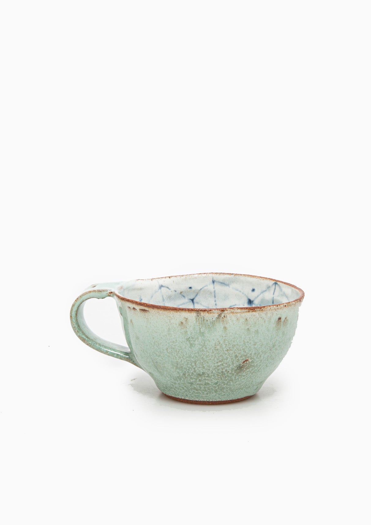 Cappuccino Cup Wildflower Blue 2