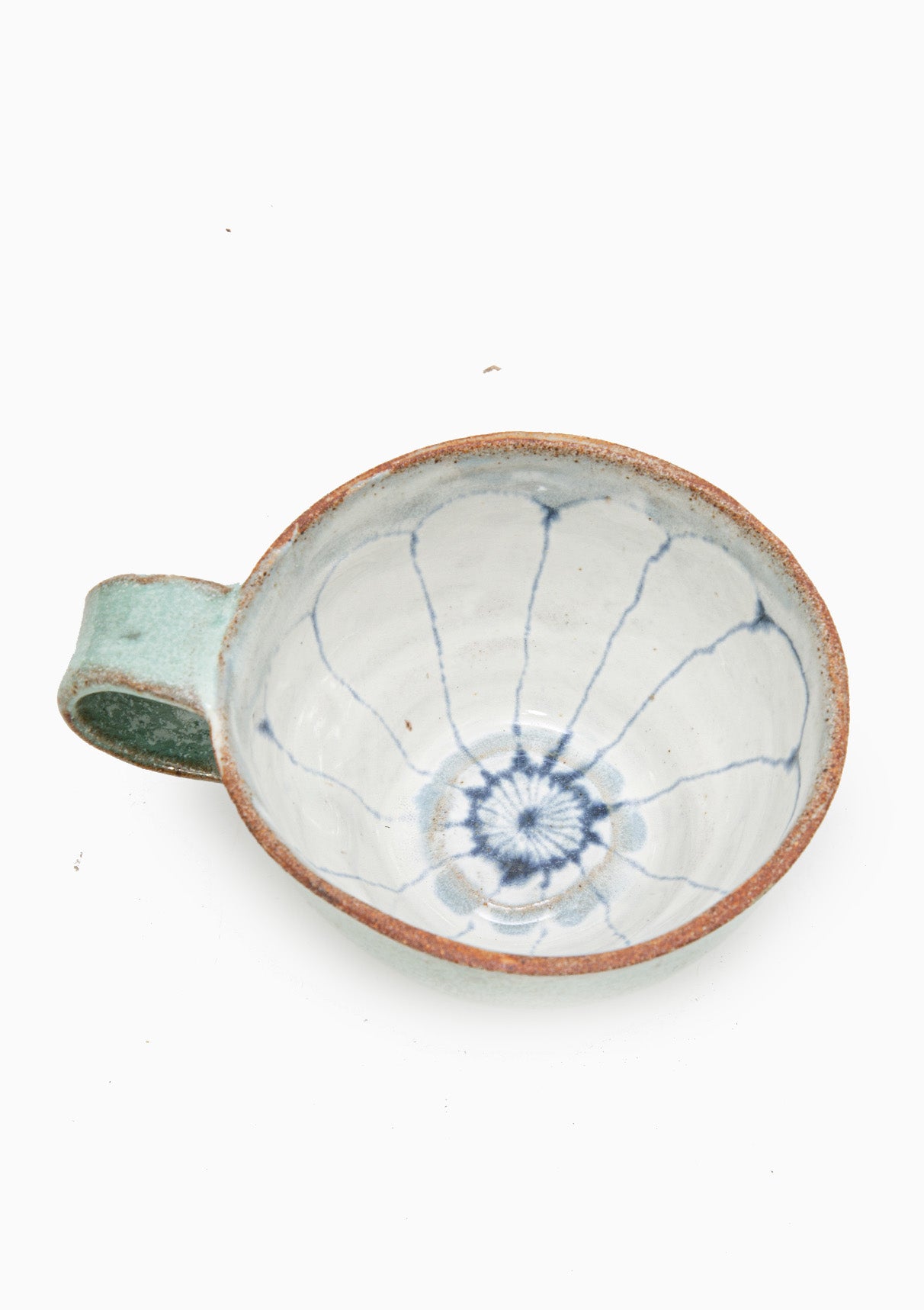 Cappuccino Cup Wildflower Blue 4