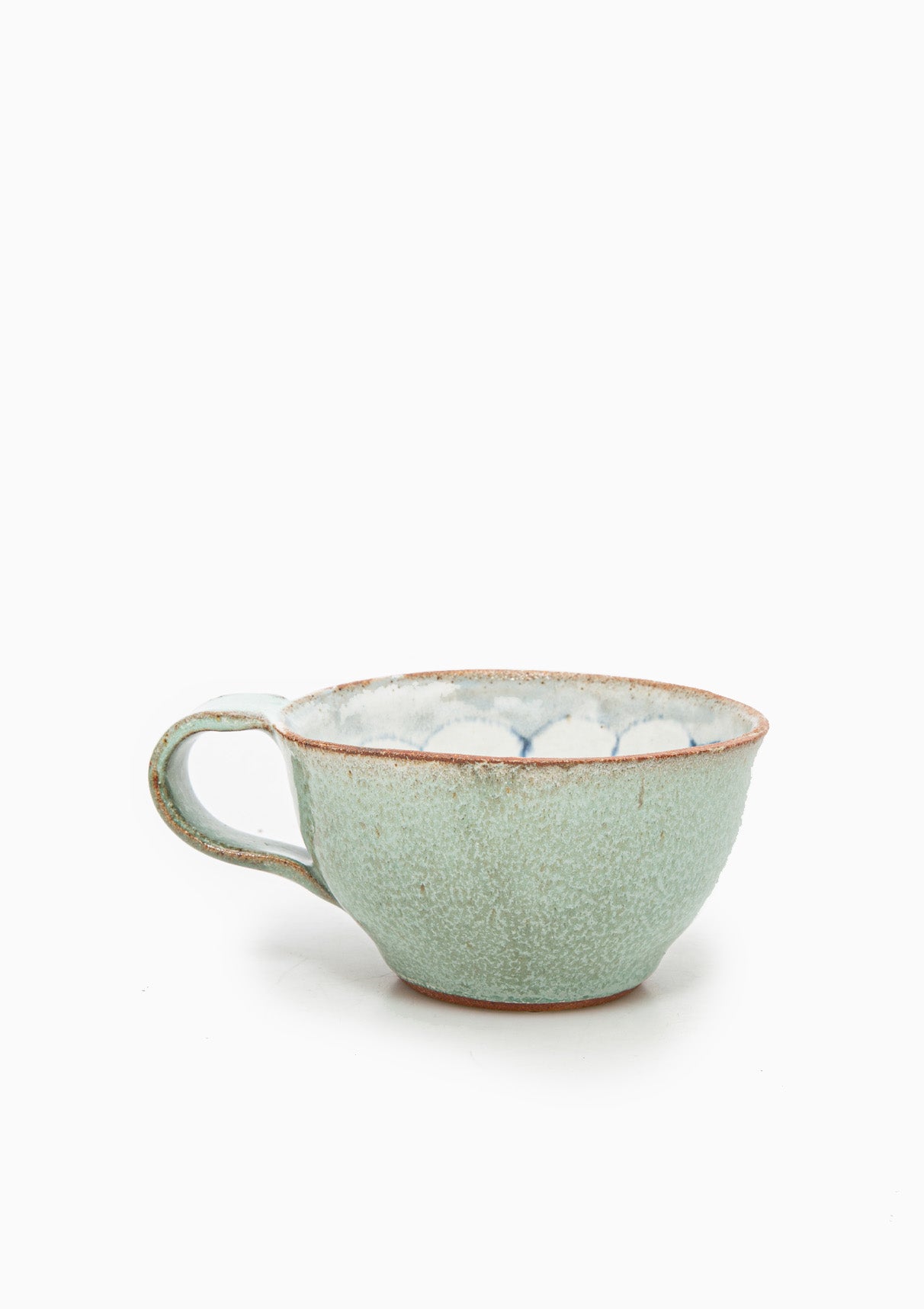 Cappuccino Cup Wildflower Blue 4