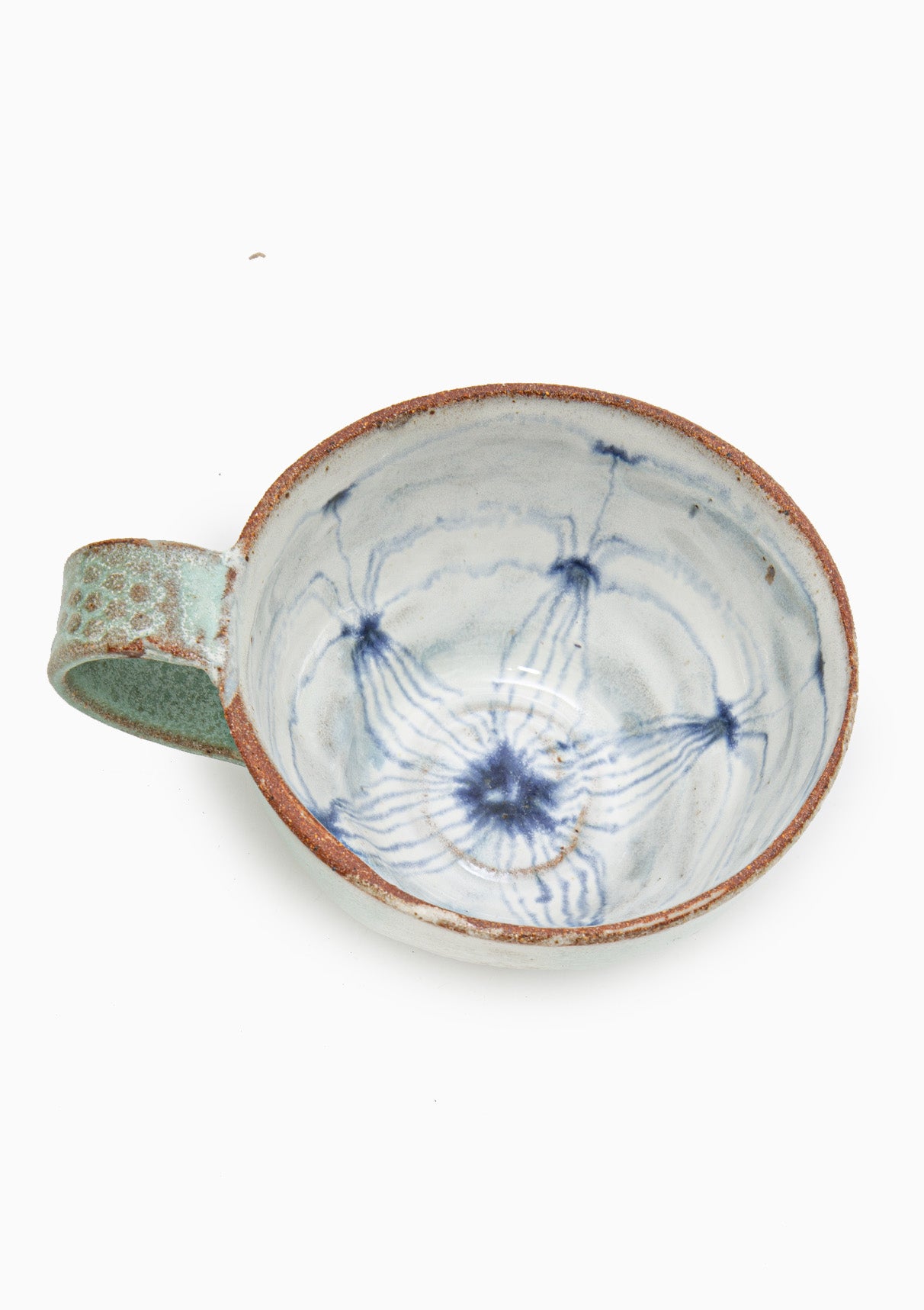 Cappuccino Cup Wildflower Blue 5