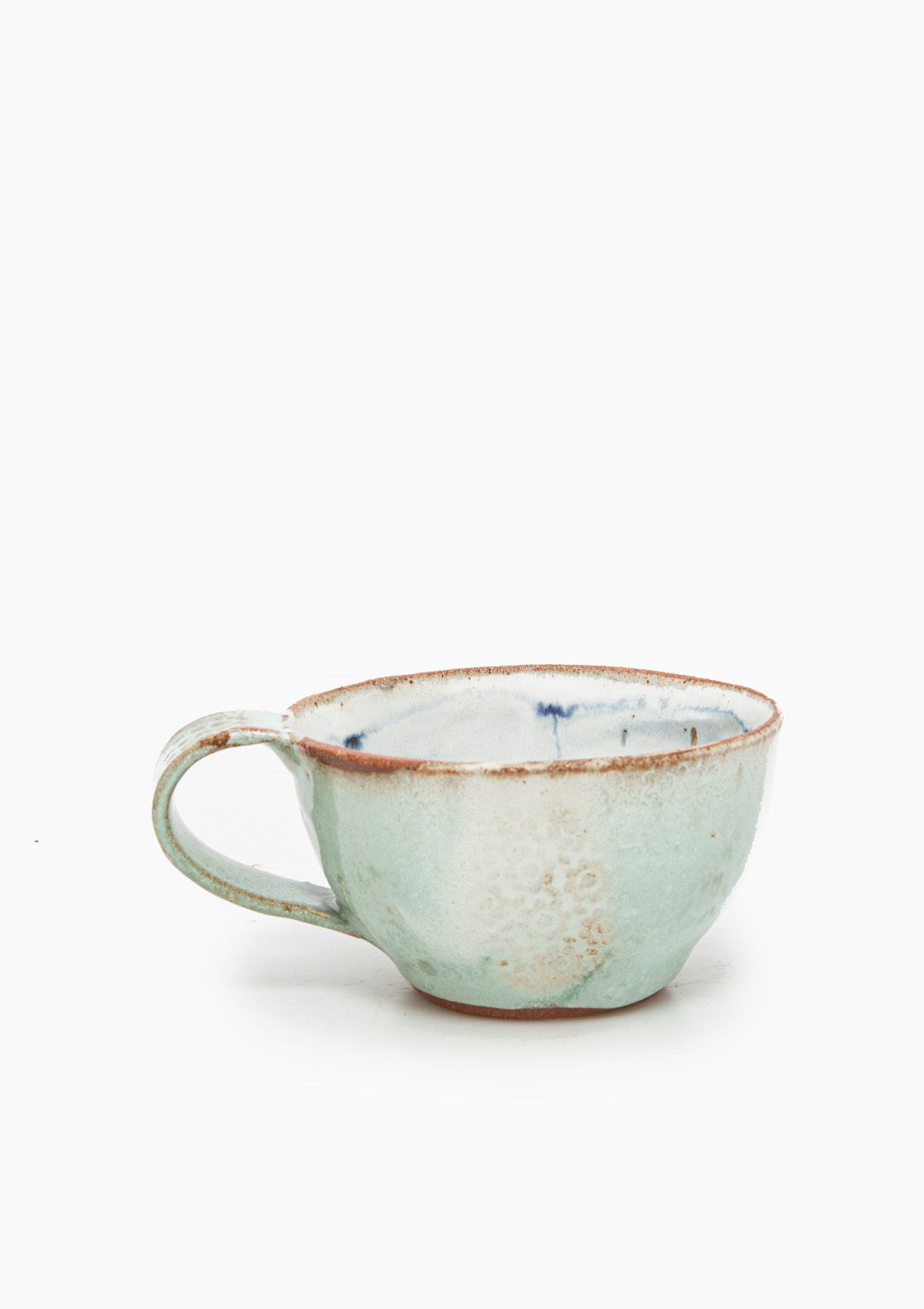Cappuccino Cup Wildflower Blue 5