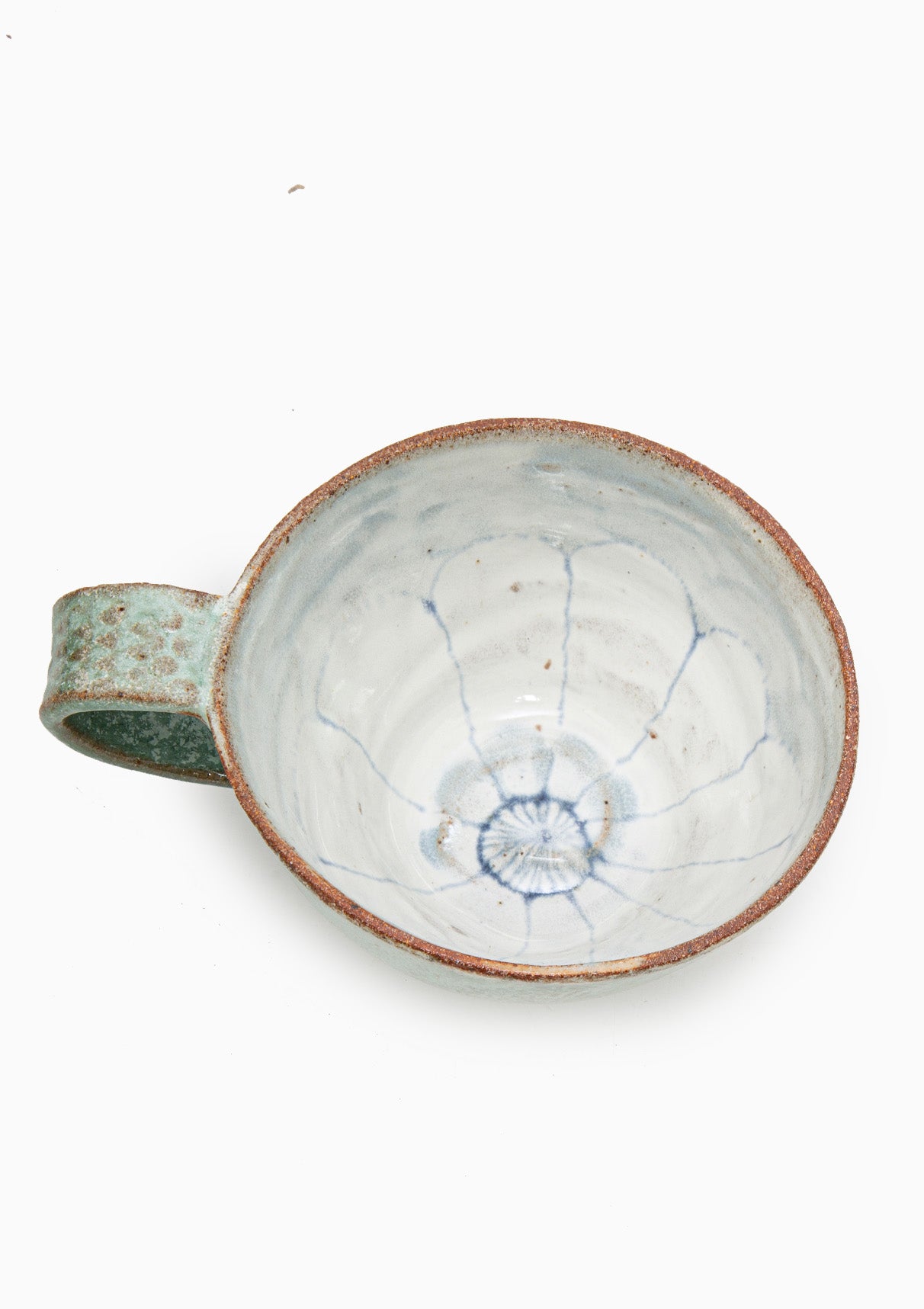 Cappuccino Cup Wildflower Blue 7