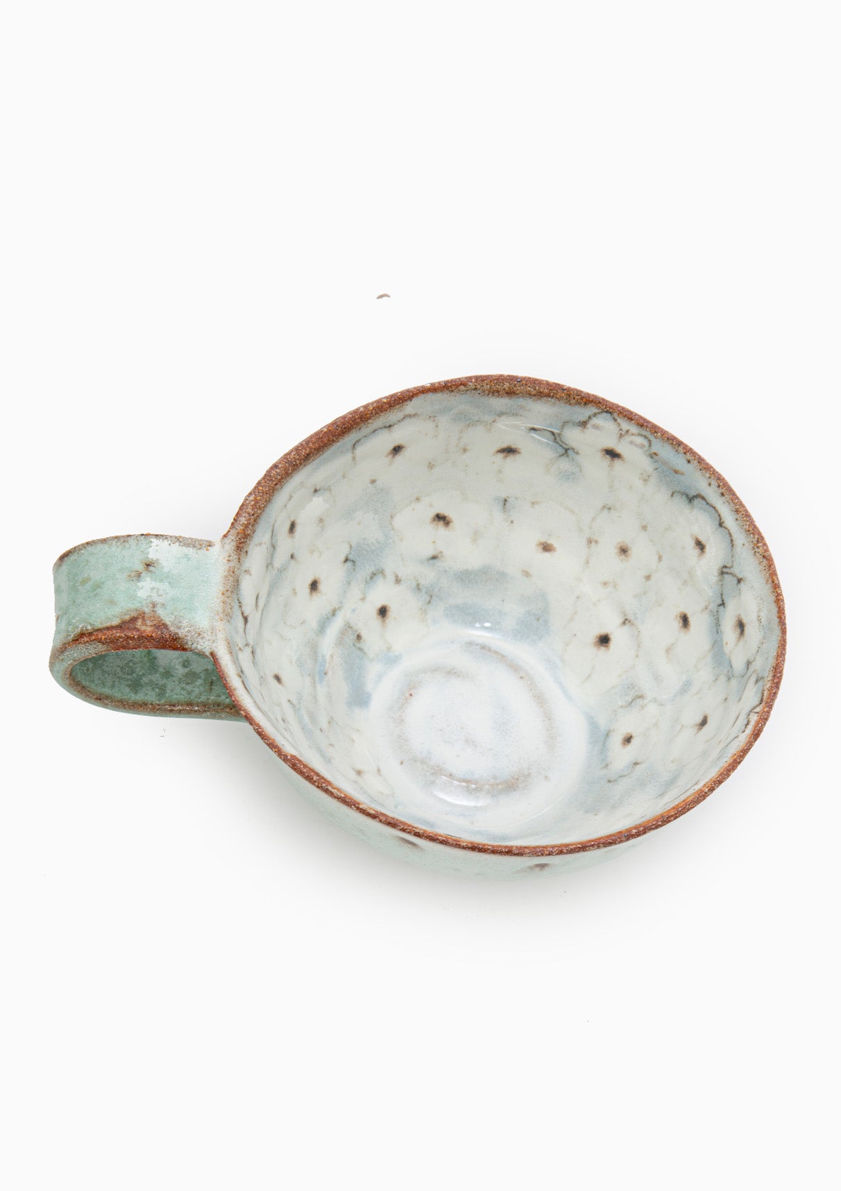 Cappuccino Cup Wildflower Grey 11