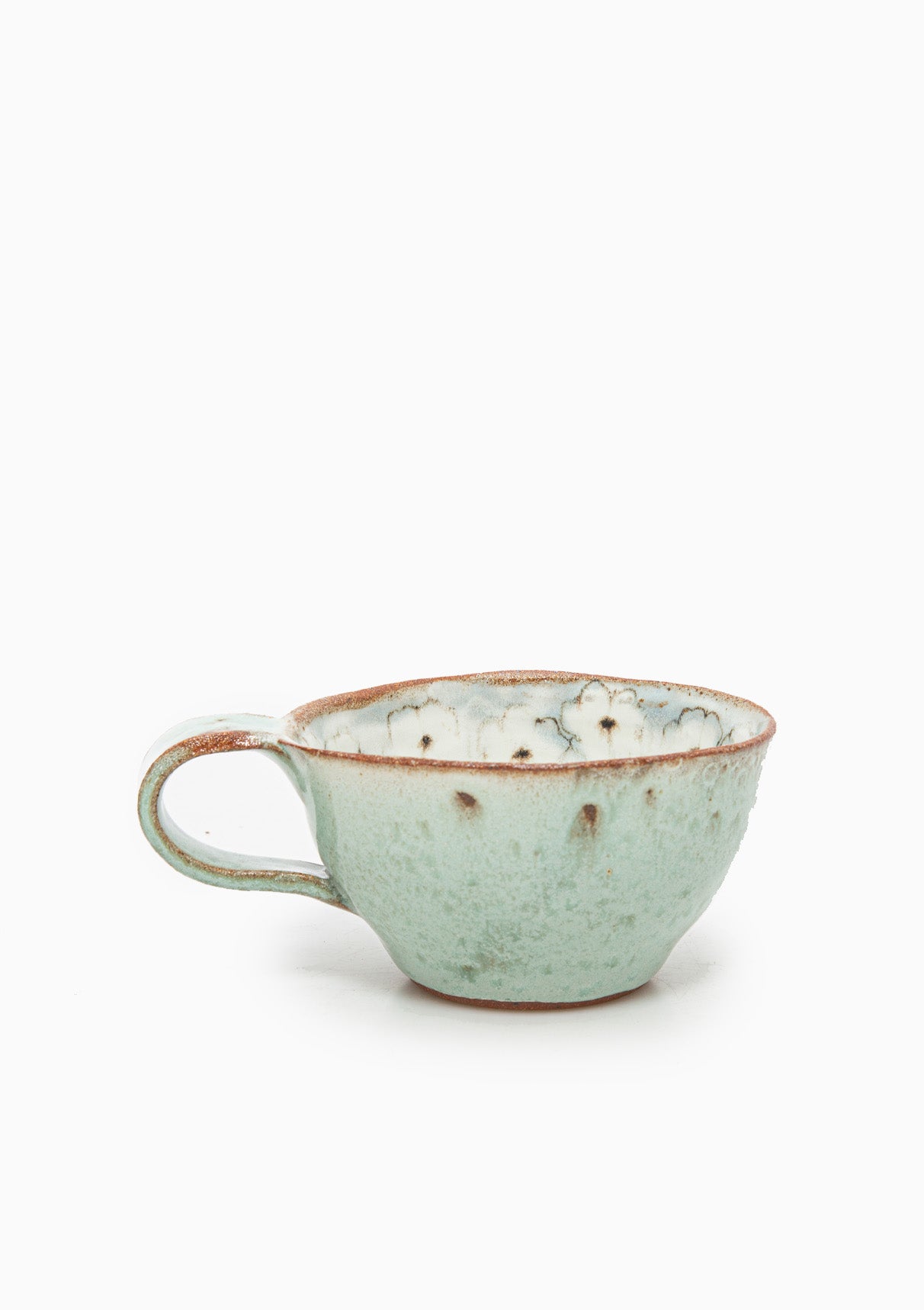 Cappuccino Cup Wildflower Grey 11