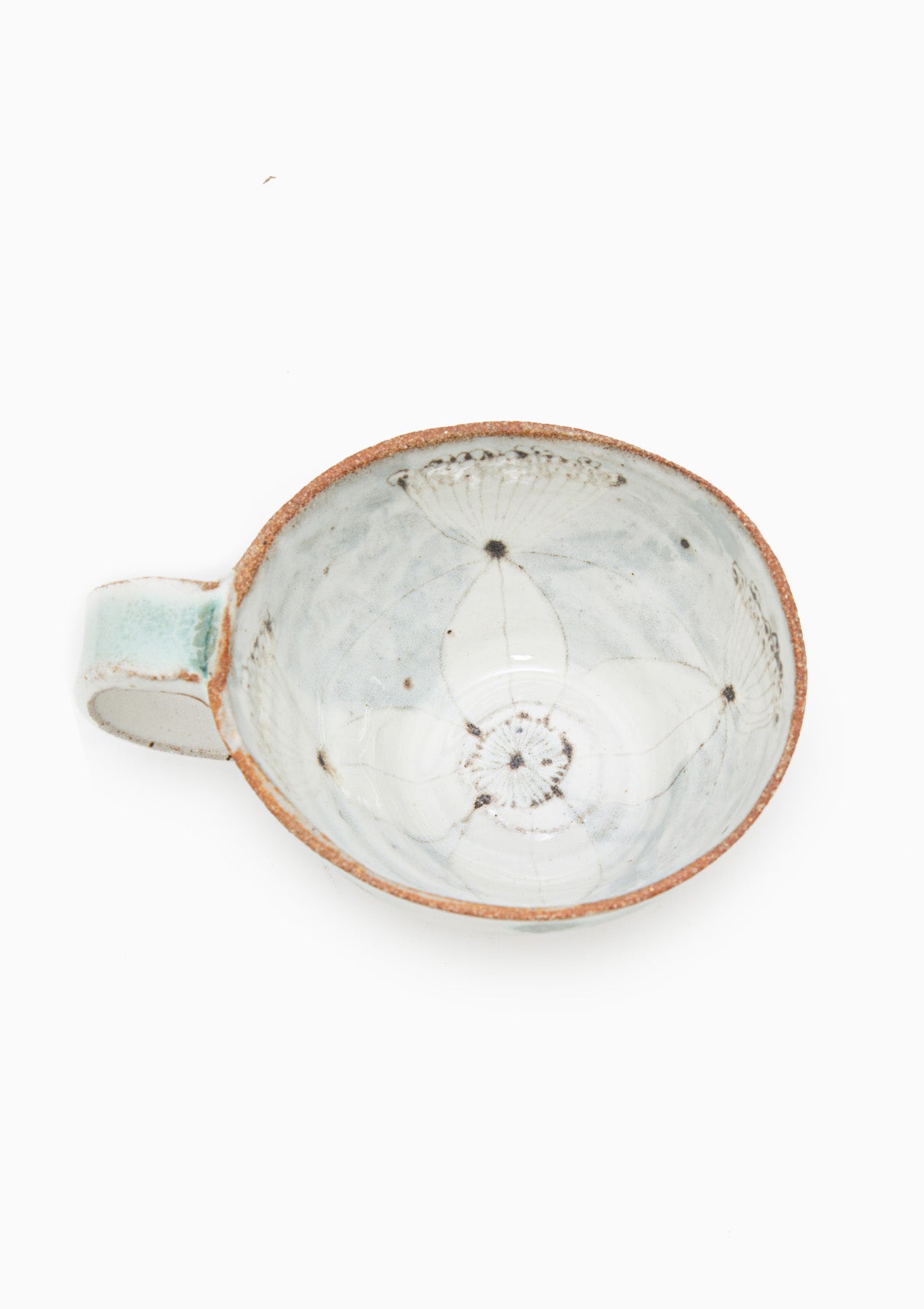 Cappuccino Cup Wildflower Grey 4