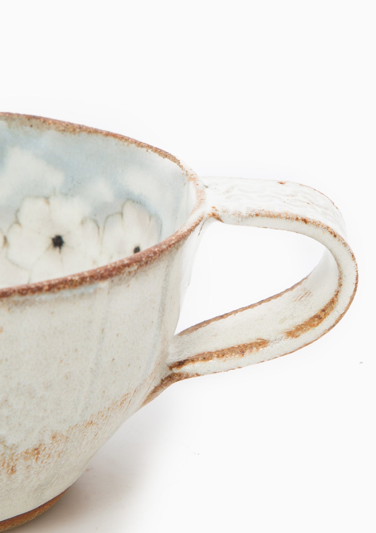 Cappuccino Cup Wildflower Grey 21