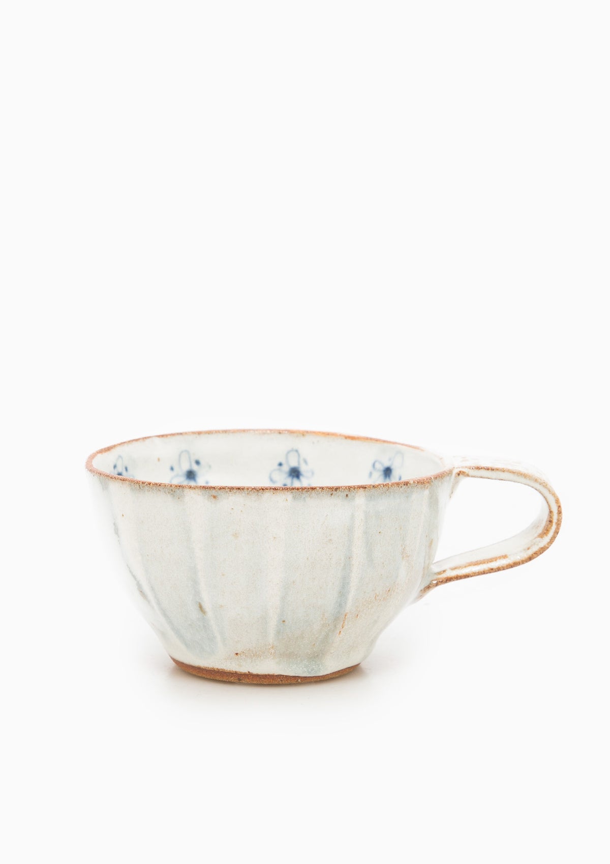 Cappuccino Cup Wildflower Blue 12