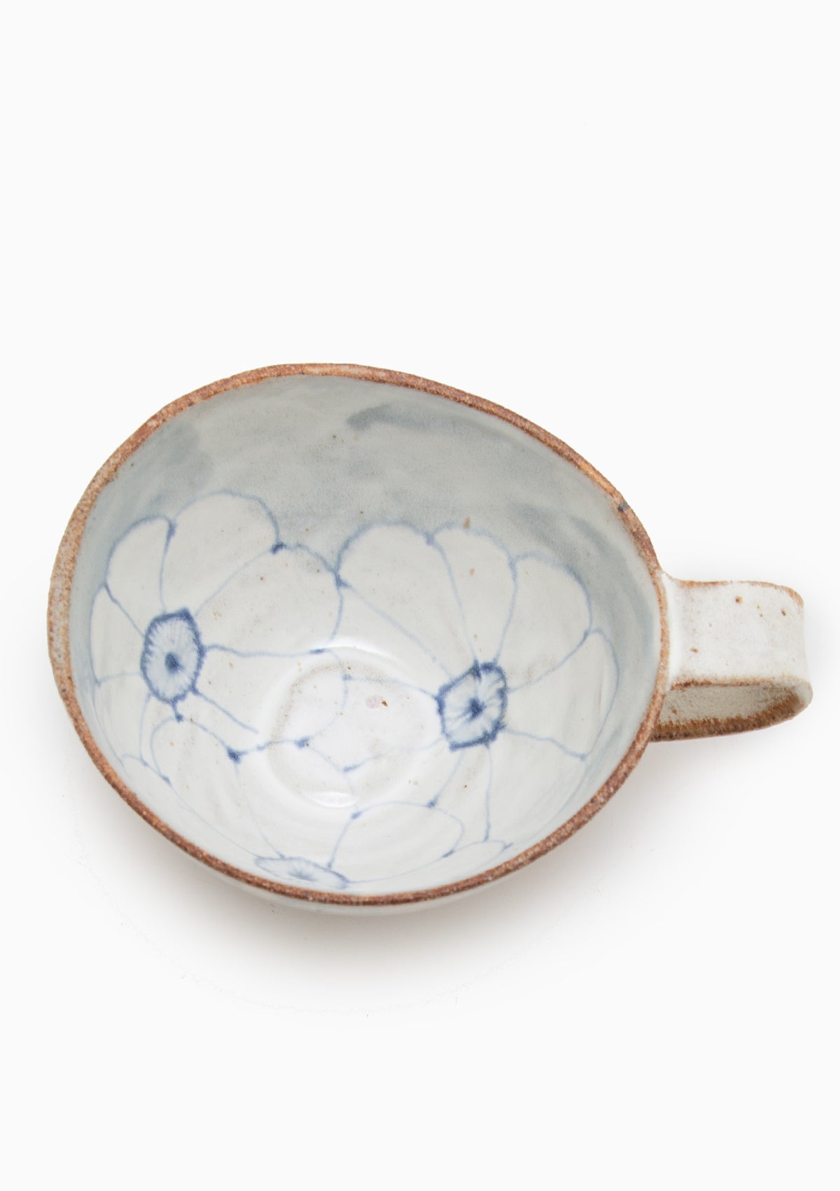 Cappuccino Cup Wildflower Blue 14