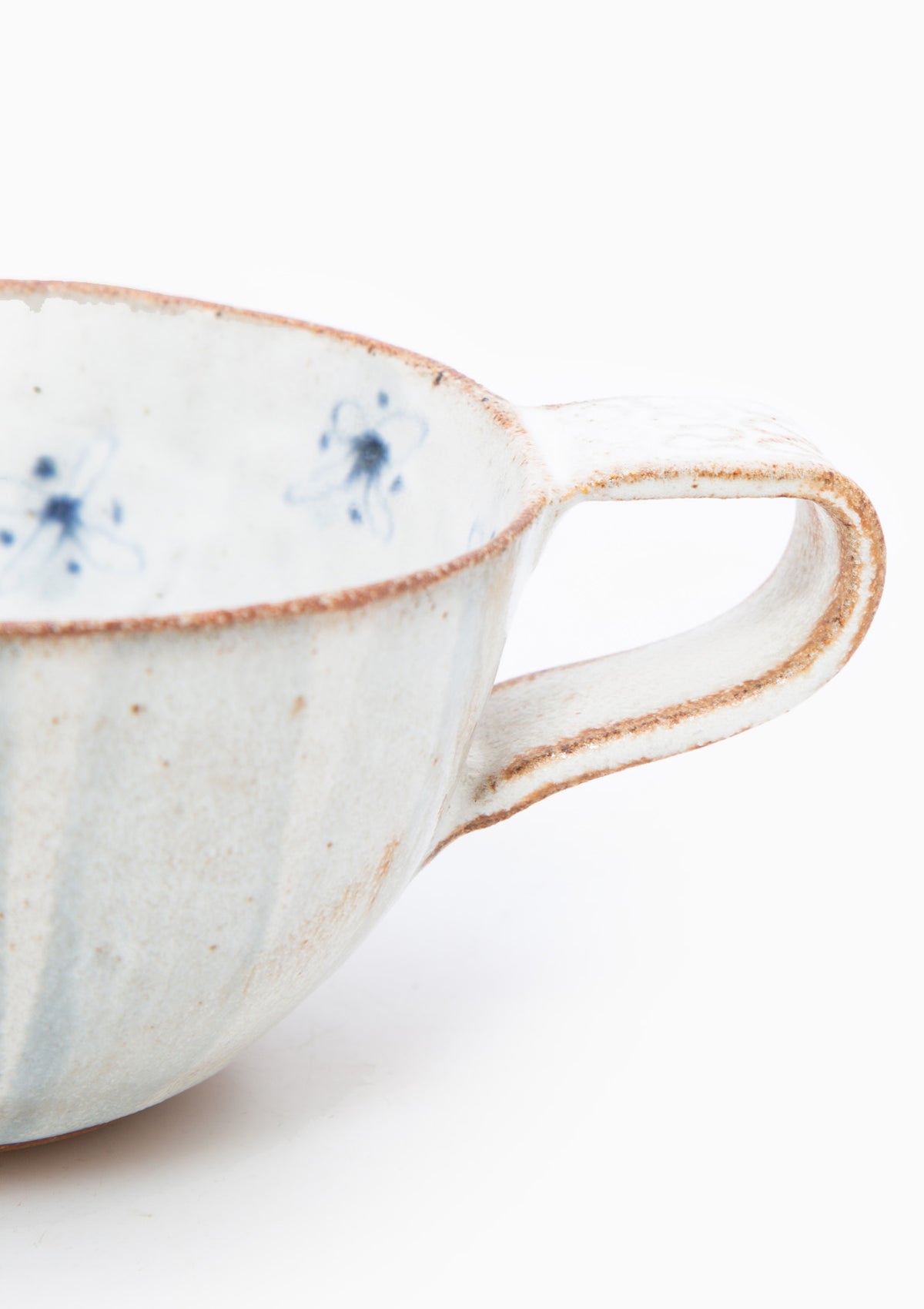 Cappuccino Cup Wildflower Blue 11