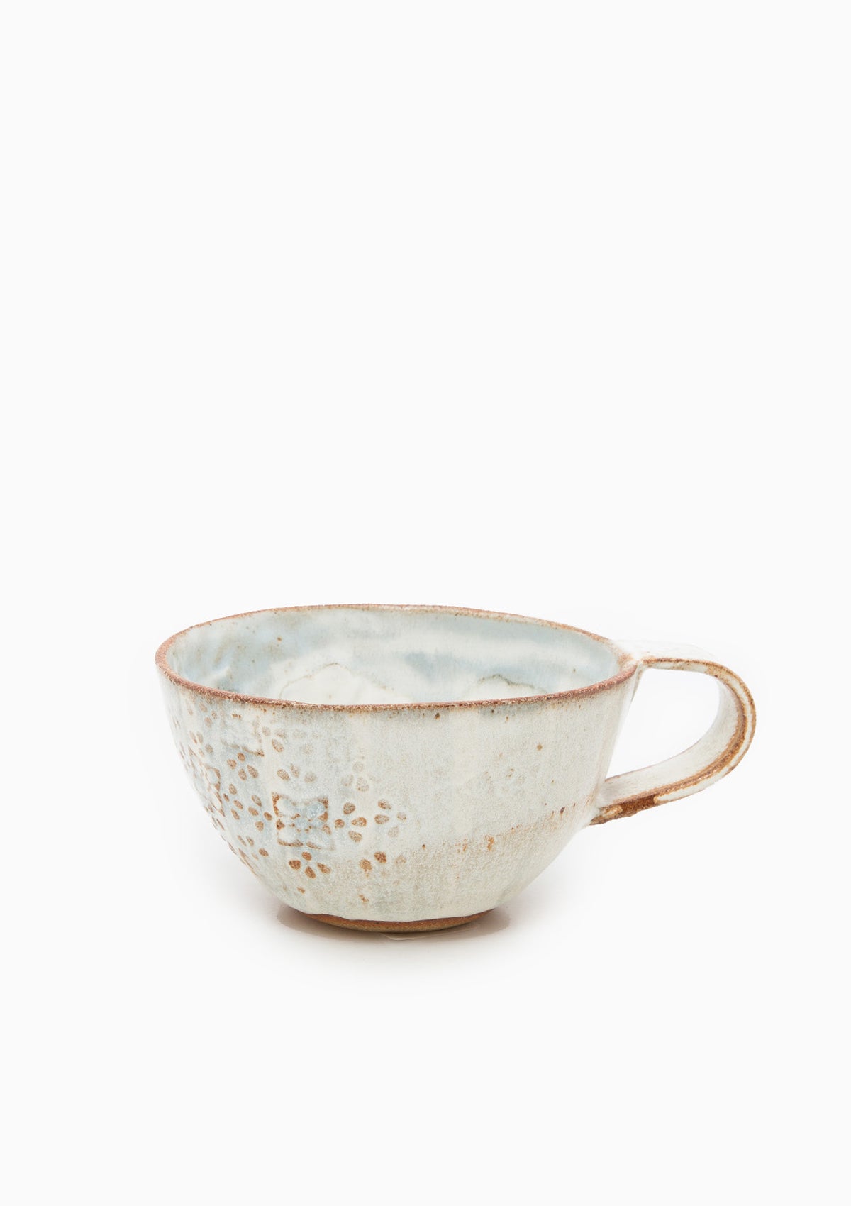 Cappuccino Cup Wildflower Grey 20