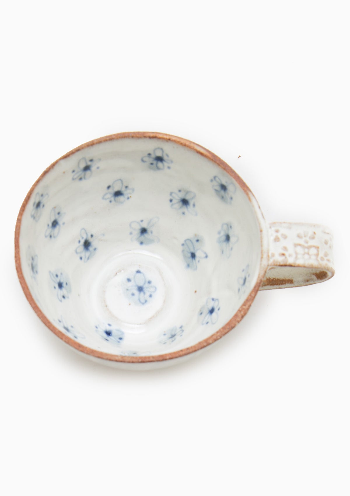 Cappuccino Cup Wildflower Blue 12