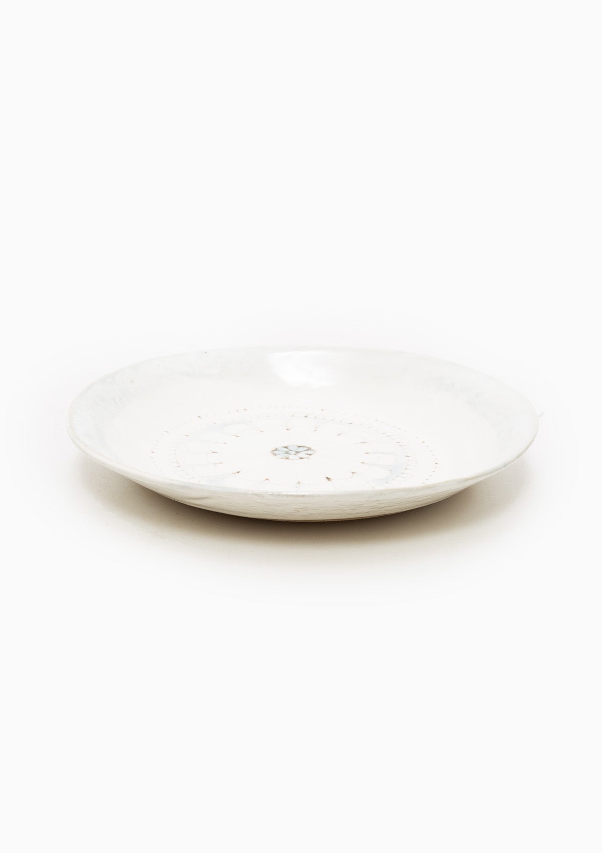 Salad Plate Wildflower Light Blue 1