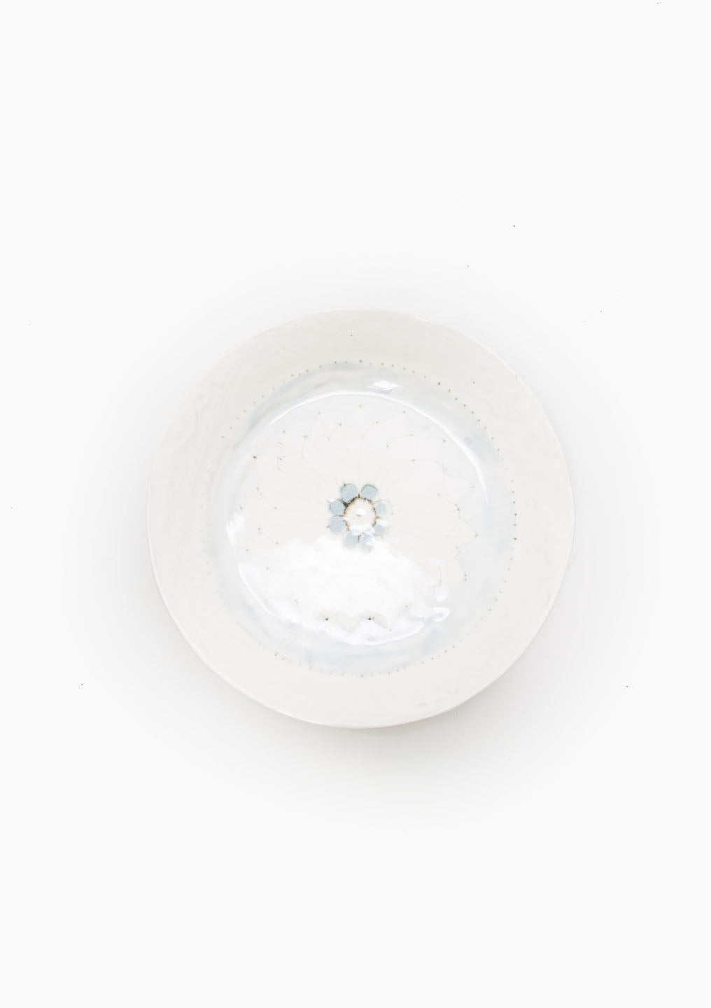 Salad Plate Wildflower Light Blue 5