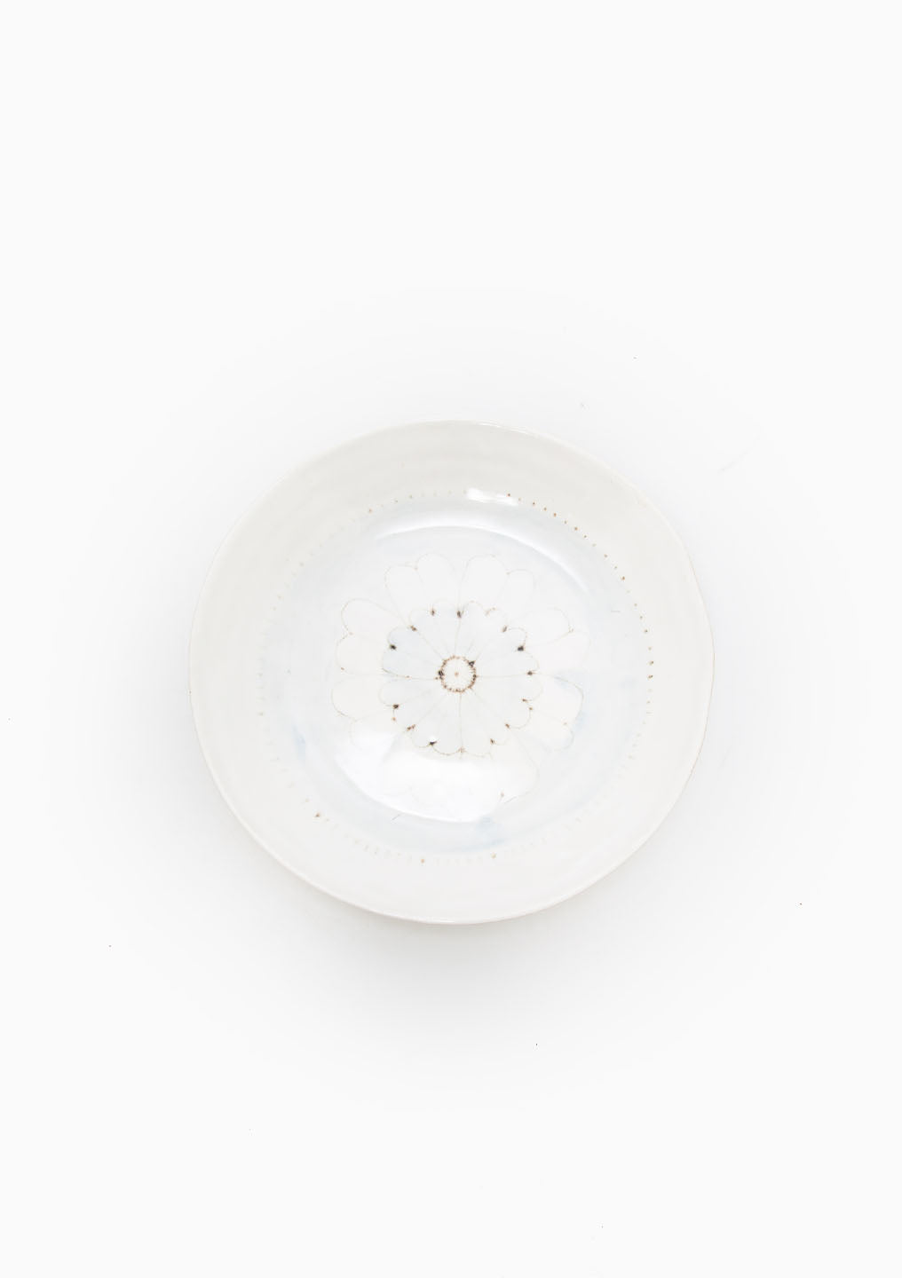 Salad Plate Wildflower Light Blue 8