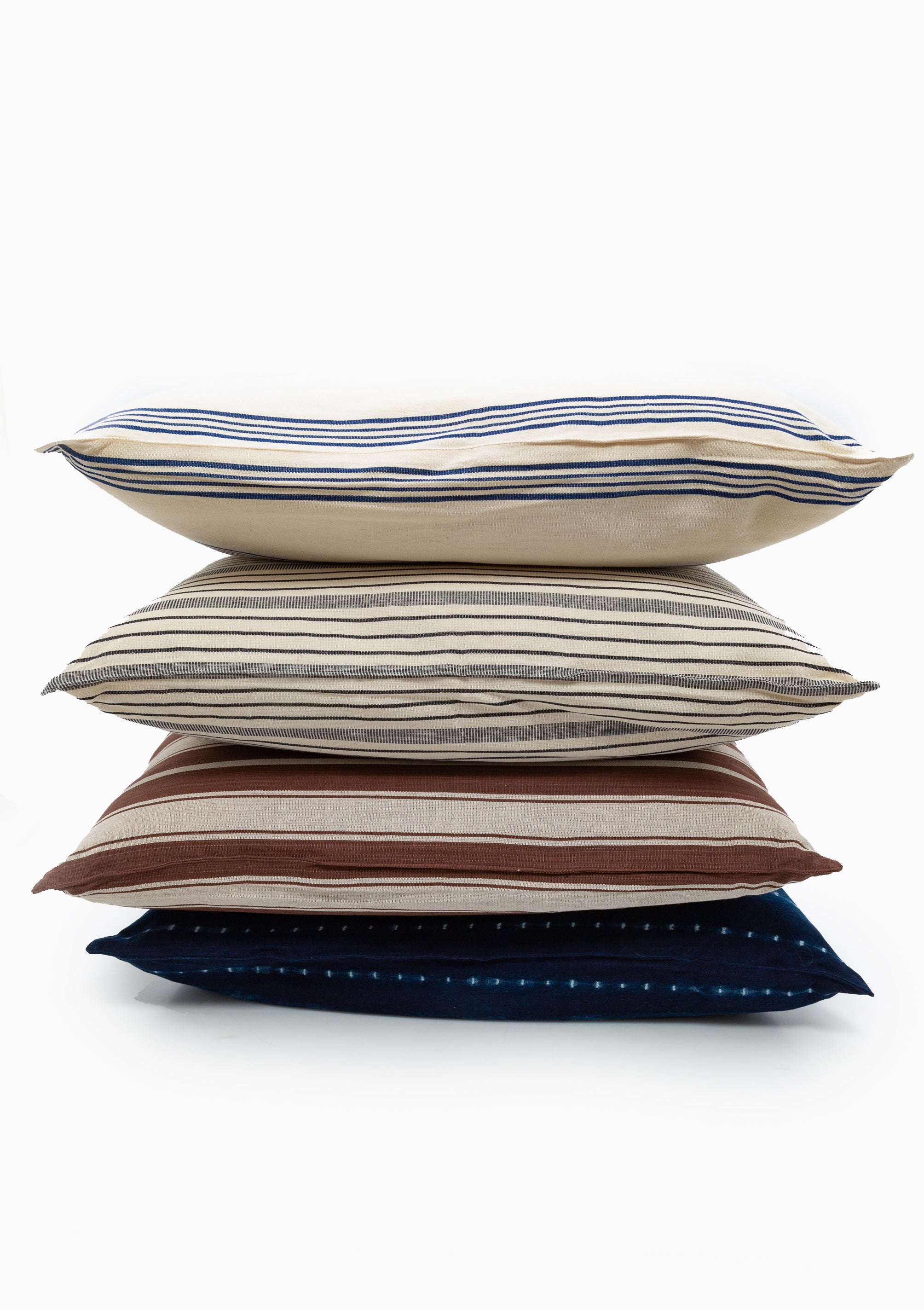 New Cushion, Chocolate Brown/Ecru | 16" x 24"