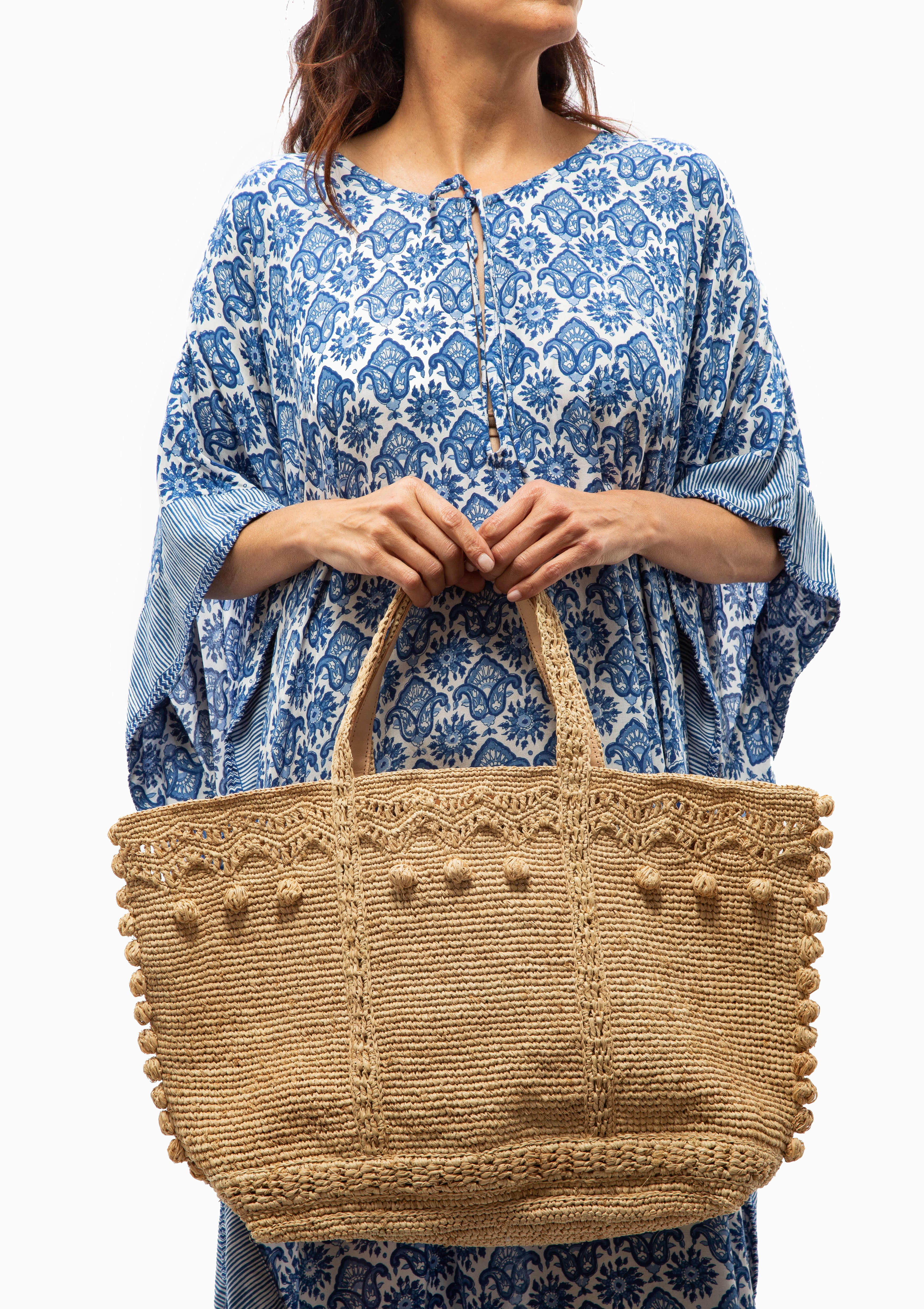 Raffia Cabas L | Naturel
