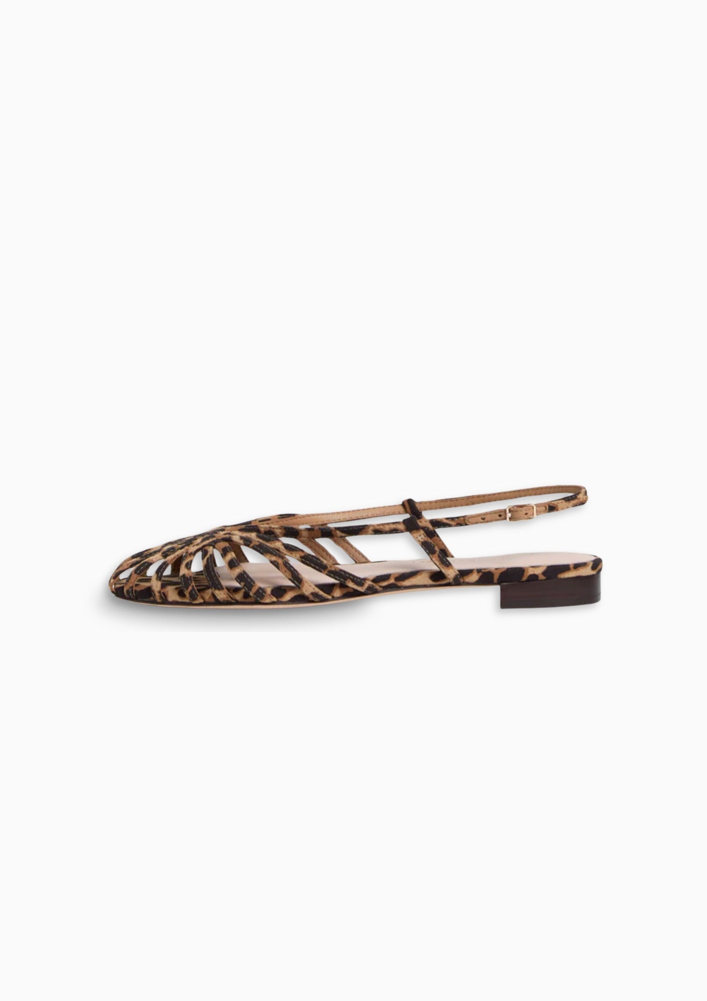 Loeffler Randall Devon Slingback Sandal in Leopard. Available at Diani.